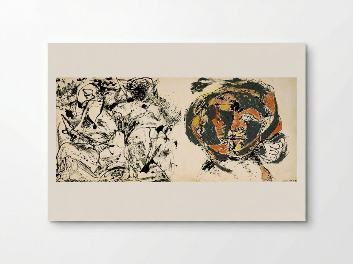 Portrait and a Dream - Jackson Pollock - Poster