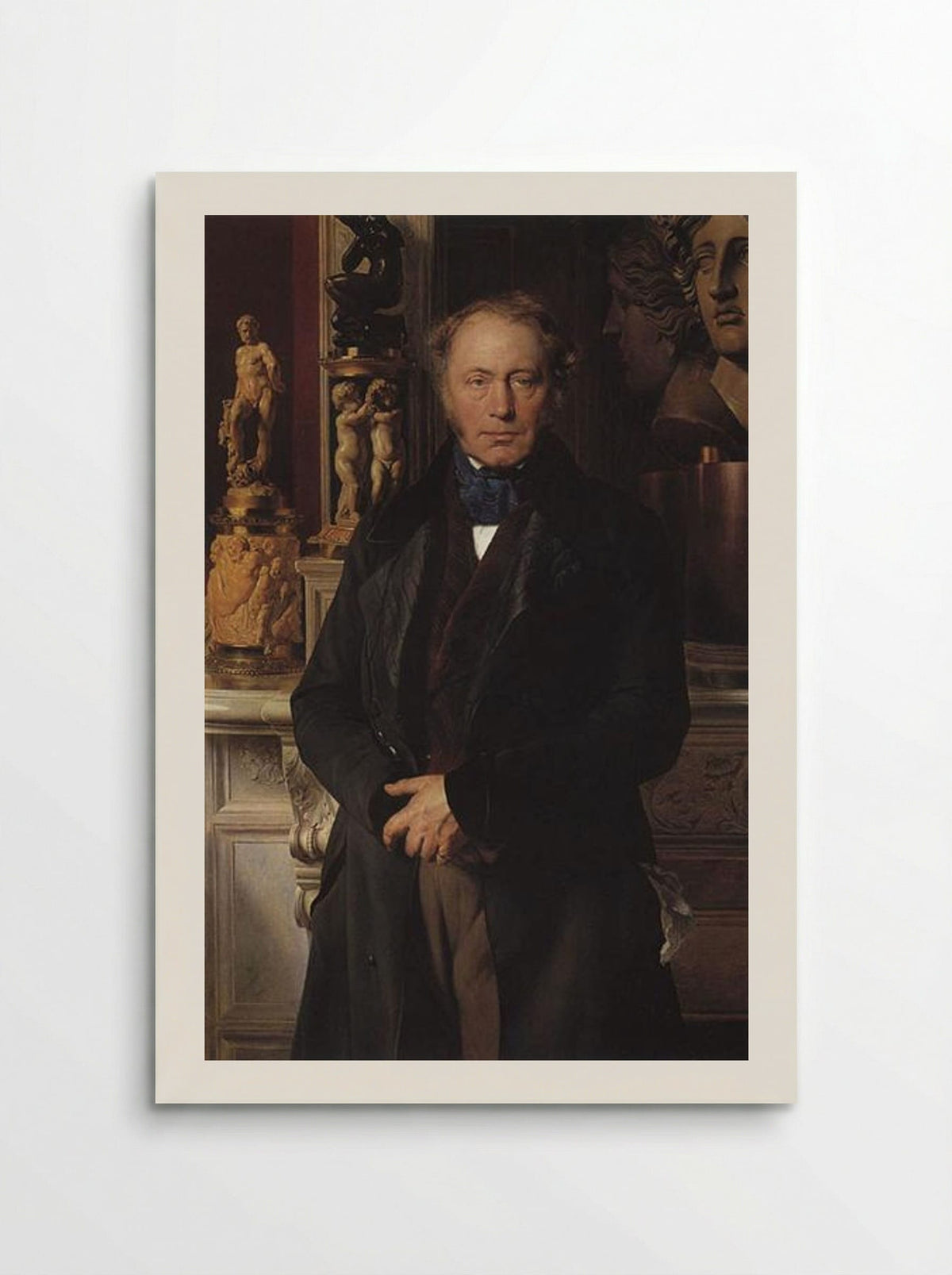 Portrait du comte James-Alexandre de Pourtalès-Gorgier - Paul Delaroche - Poster