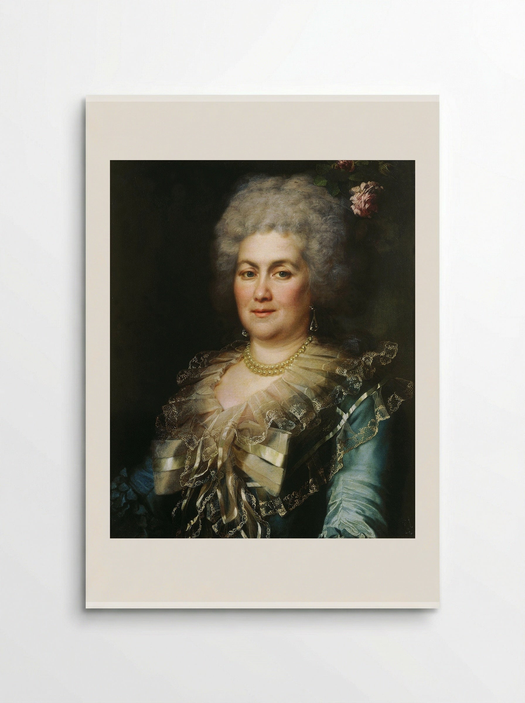 Portrait of A. A. Gubareva - Dmitry Levitzky - Poster