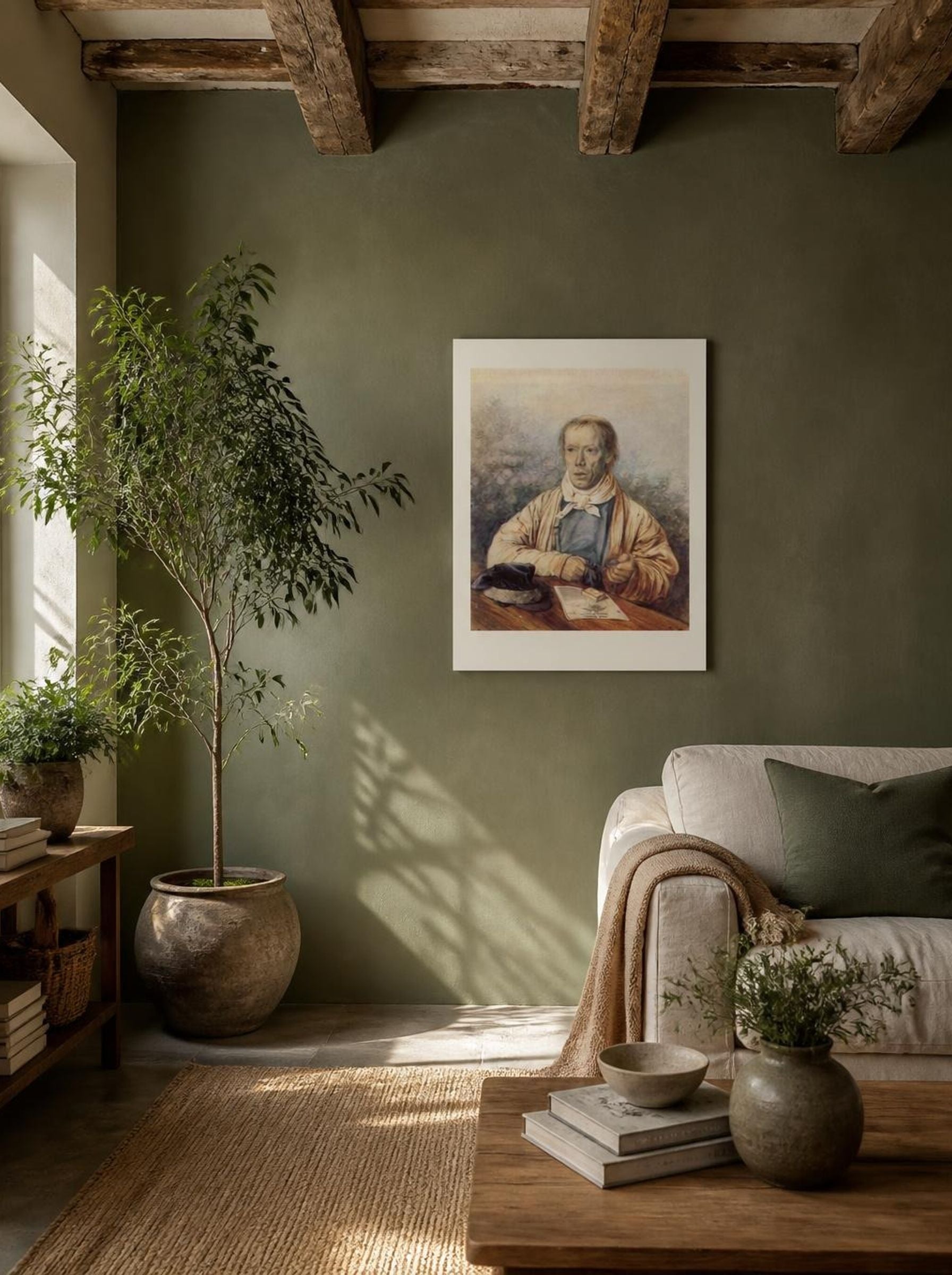 Portrait of A. I. Fedotov, the Artist's Father - Pavel Fedotov - Lifestyle