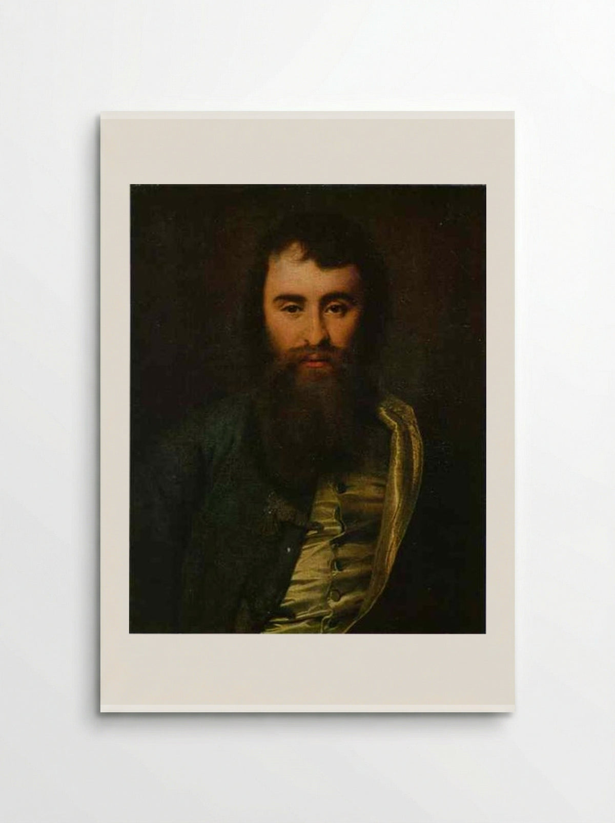 Portrait of A. I. Borisov - Dmitry Levitzky - Poster