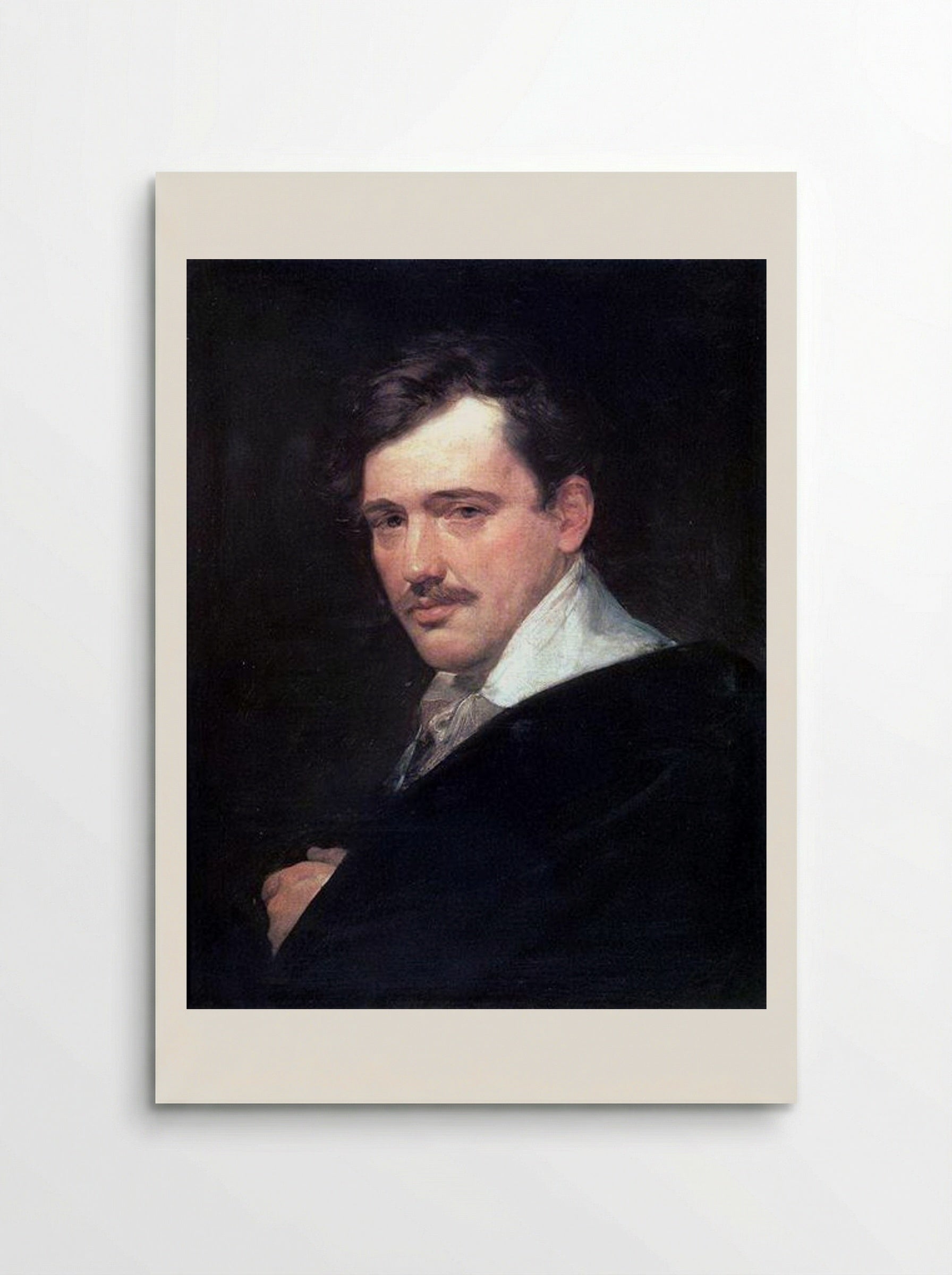 Portrait of A. N. Lvov - Karl Bryullov - Poster