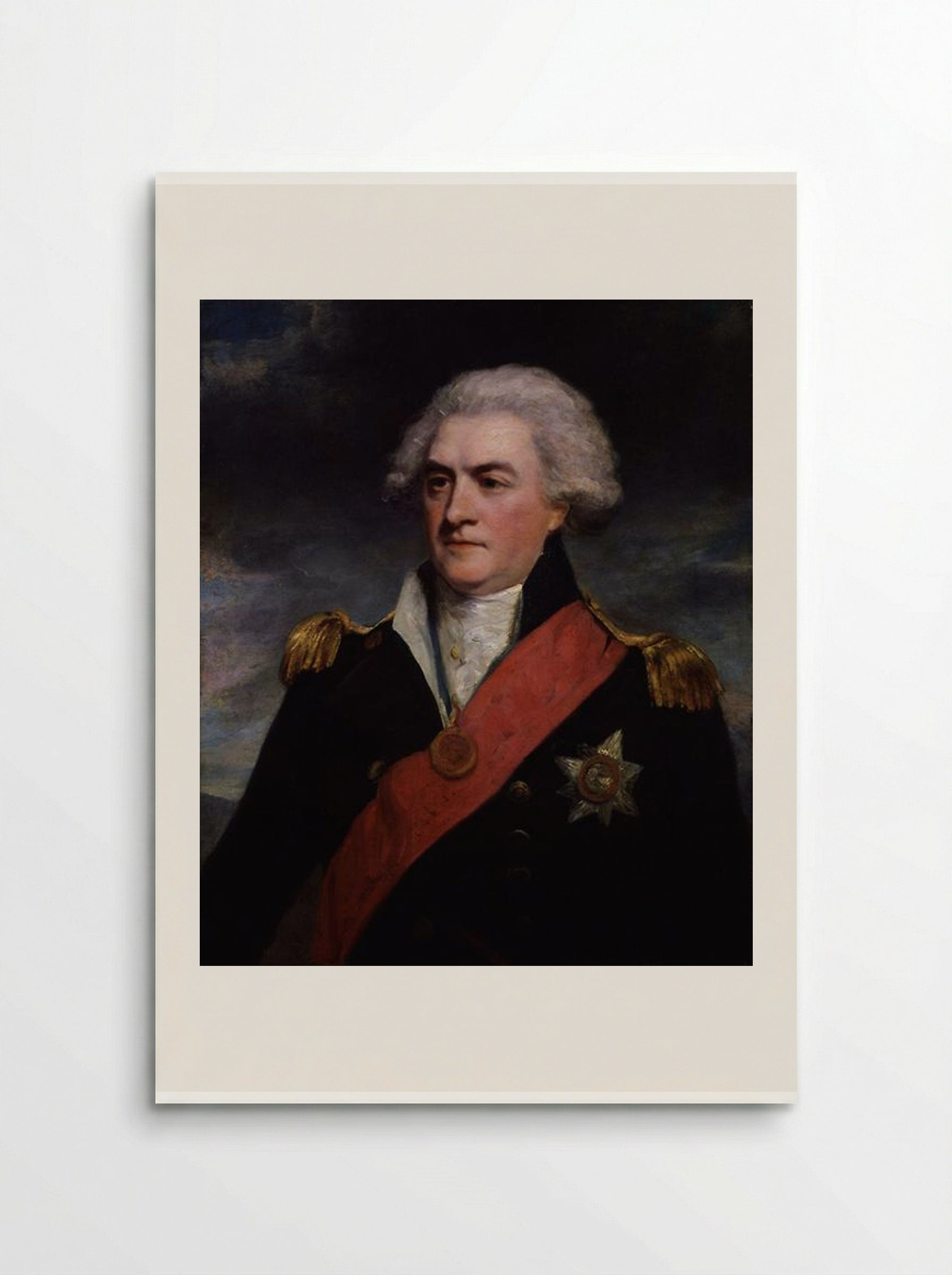 Portrait of Adam Duncan, 1st Viscount Duncan - John Hoppner - Poster