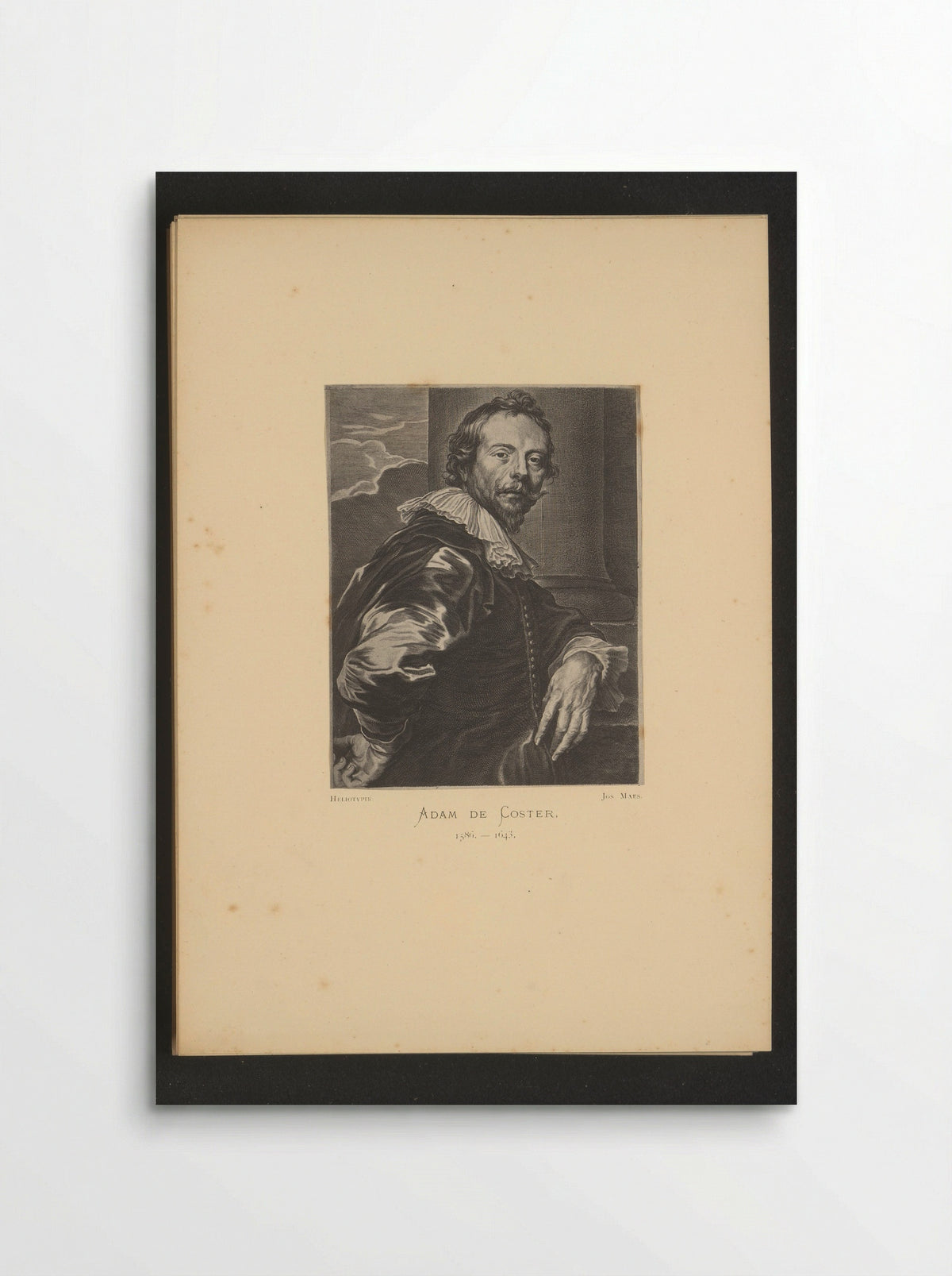 Portrait of Adam de Coster - Adam de Coster - Poster