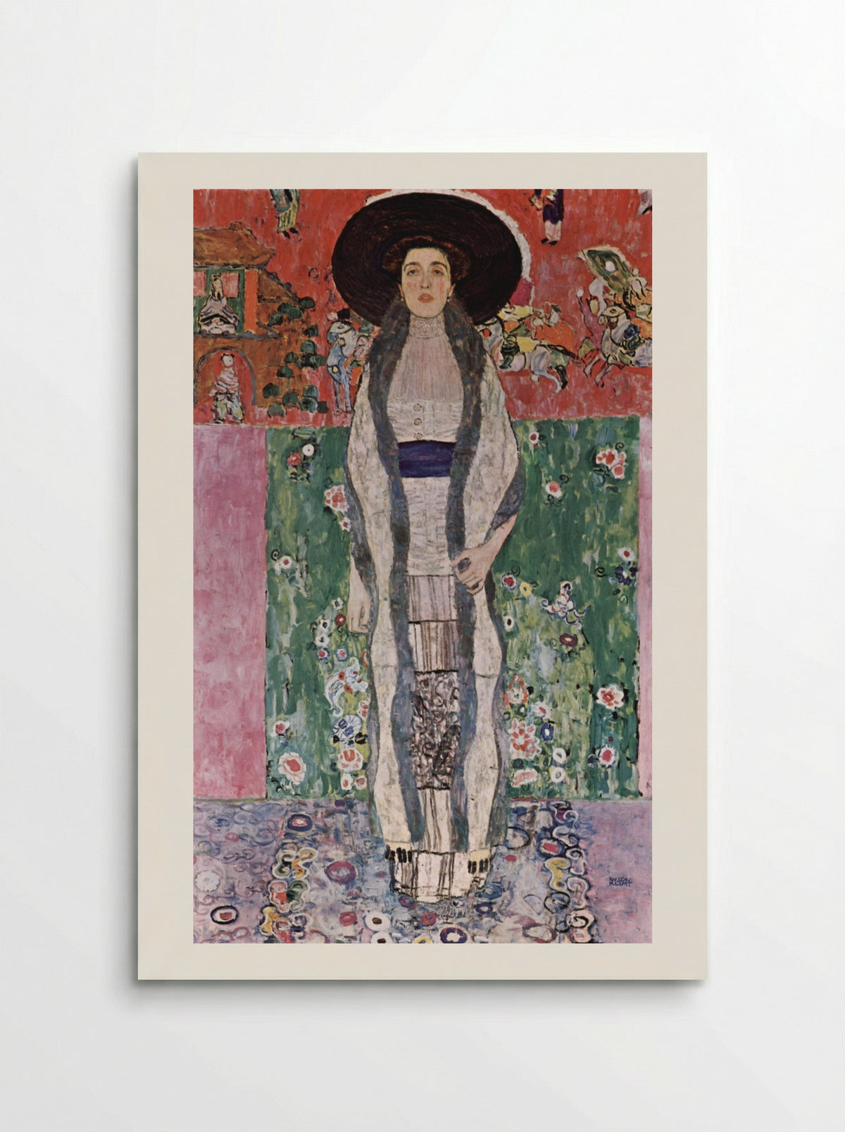 Portrait of Adele Bloch-Bauer II - Gustav Klimt - Poster