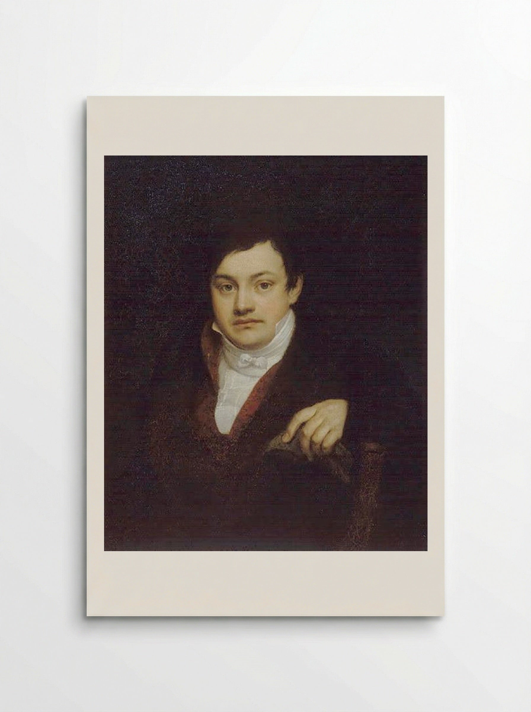 Portrait of Aleksey Ivanovich Kusov - Orest Kiprensky - Poster