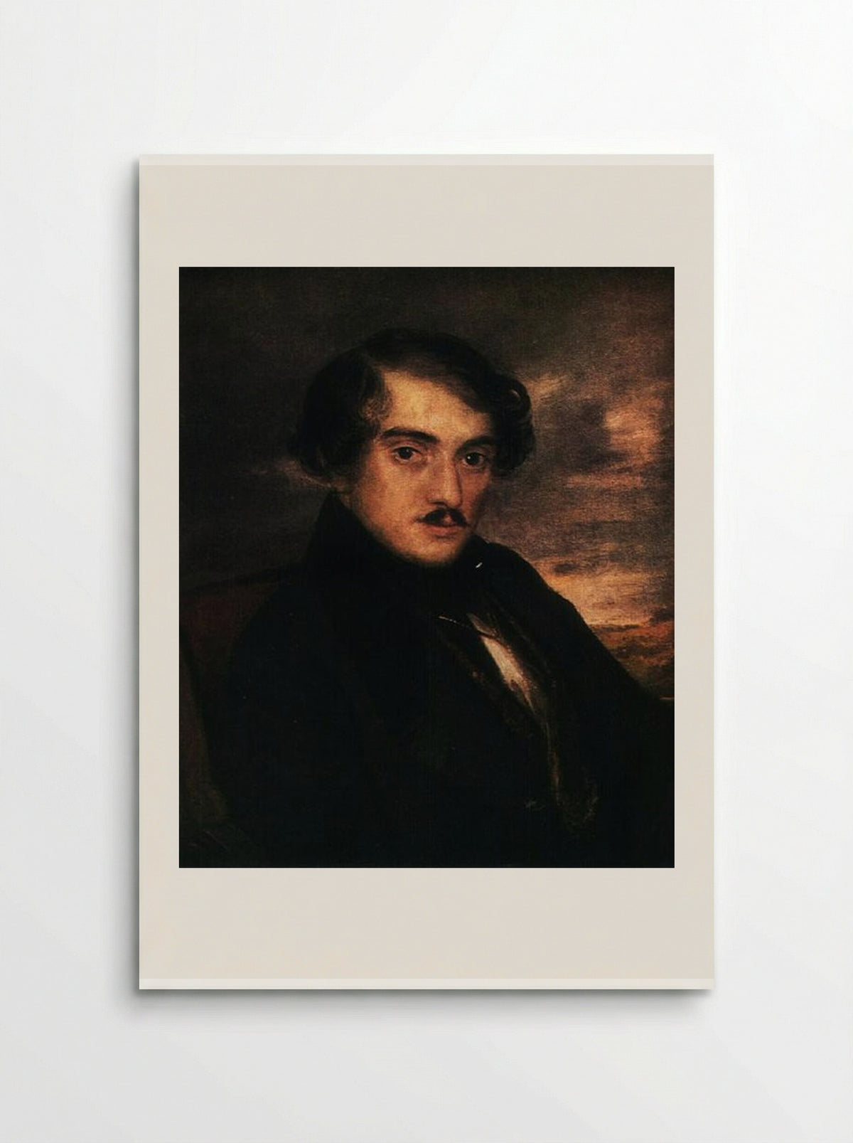Portrait of Alexander Fedorovich Zaikin - Vasily Tropinin - Poster