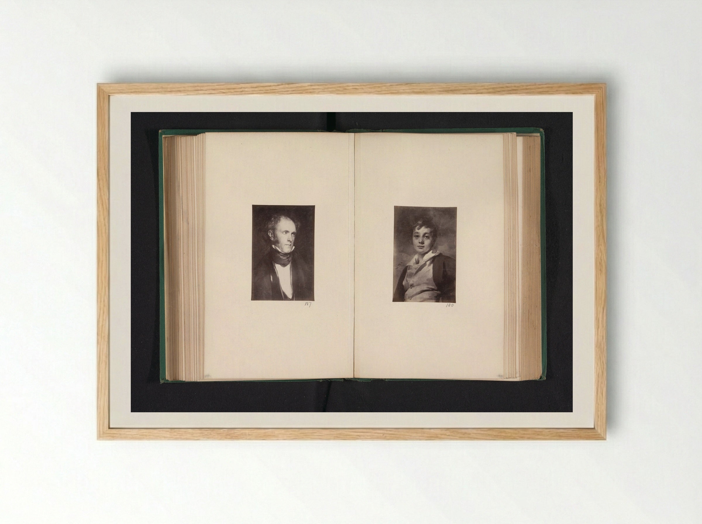Portrait of Alexander Graham - Thomas Annan - Framed Print Wood