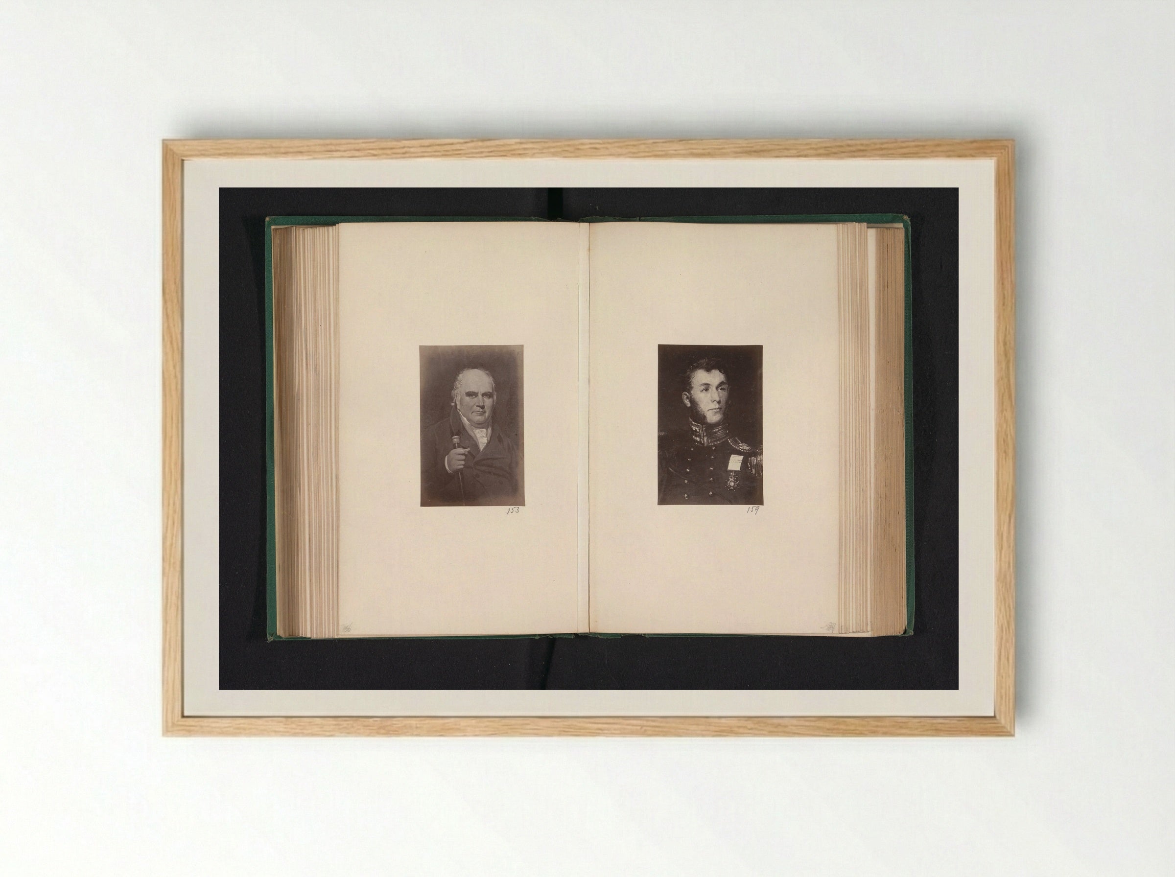 Portrait of Alexander Hope Pattison - Thomas Annan - Framed Print Wood