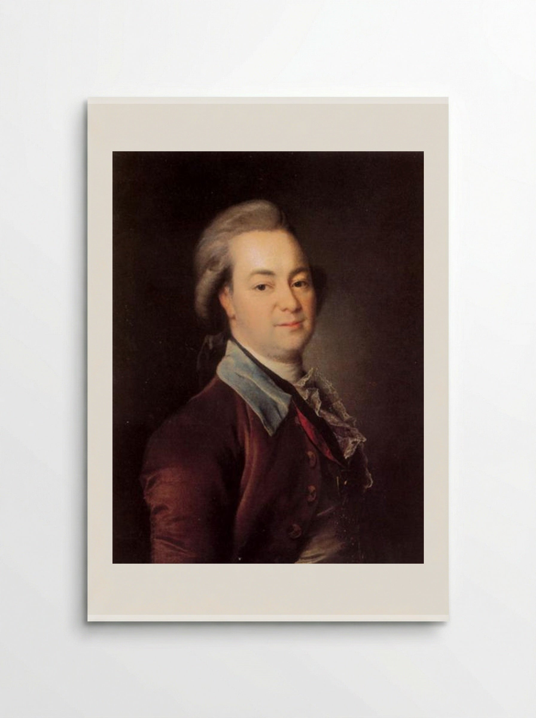 Portrait of Alexander Khrapovitsky - Dmitry Levitzky - Poster