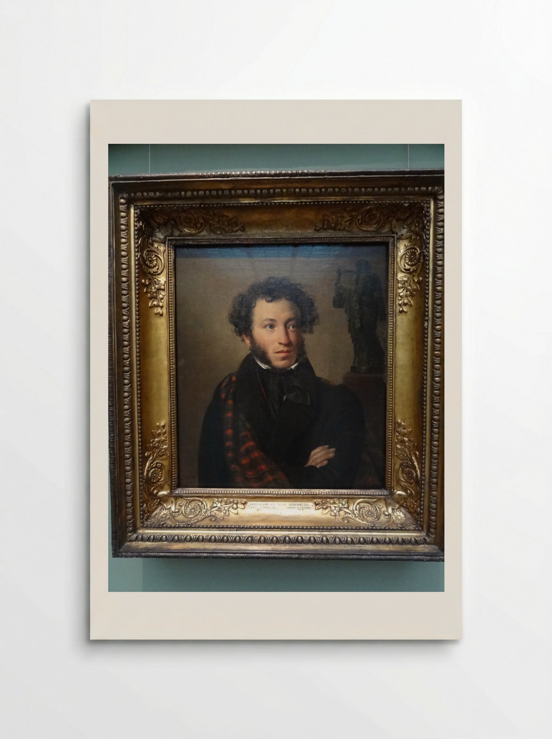 Portrait of Alexander Pushkin - Orest Kiprensky - Poster