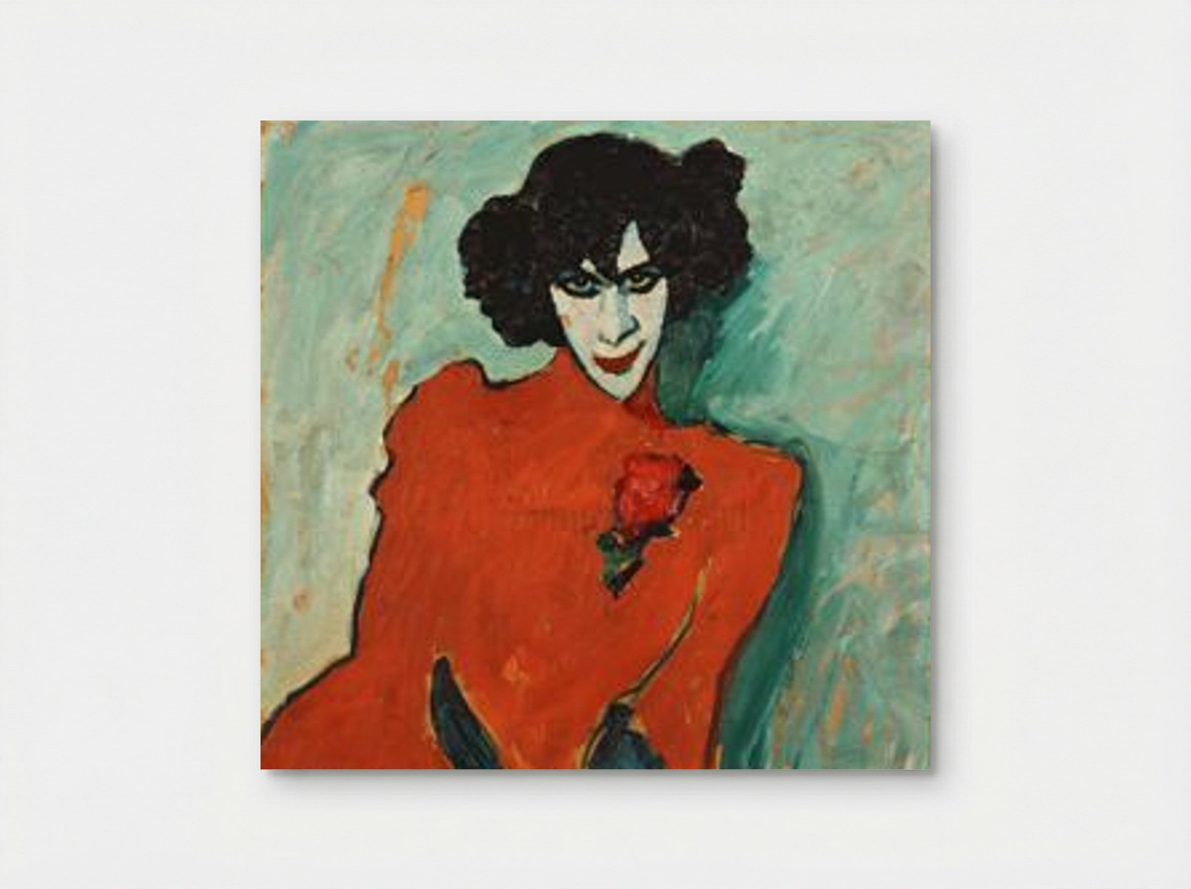Portrait of Alexander Sakharoff - Alexej von Jawlensky - Poster