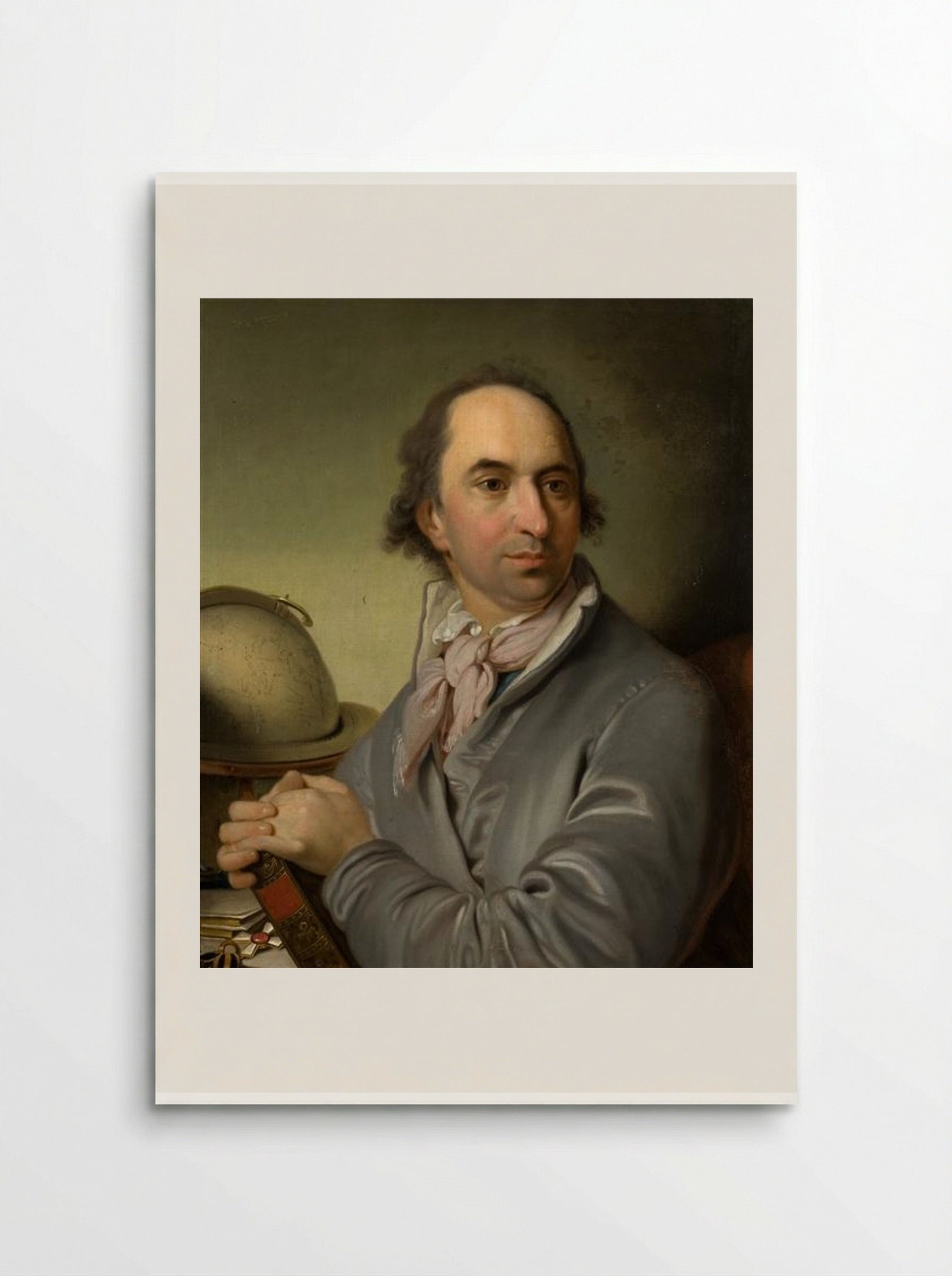 Portrait of Alexander Semenovitsch Chvostov - Vladimir Borovikovsky - Poster