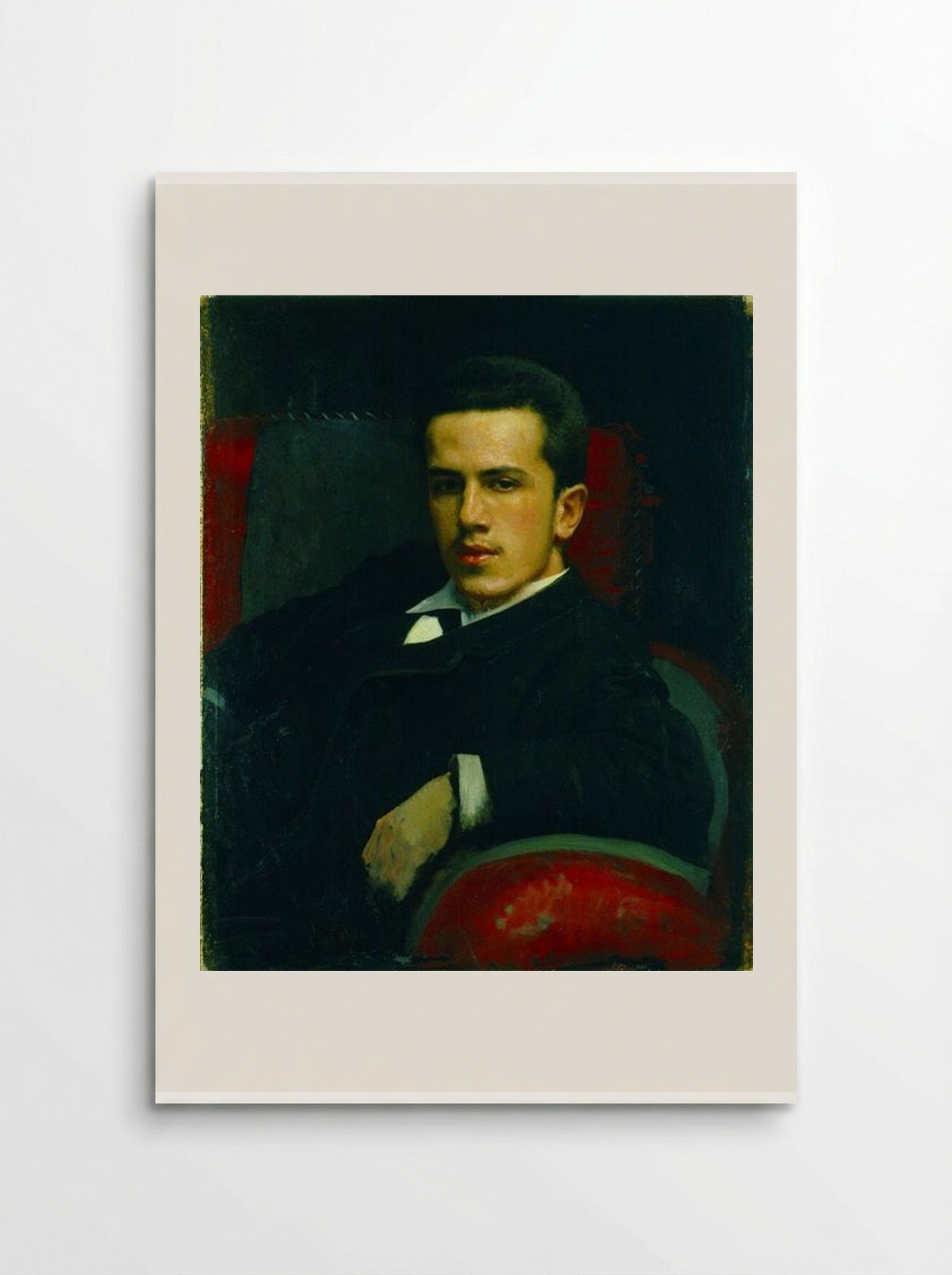 Portrait of Anatoly Kramskoy, the Artist's Son - Ivan Kramskoy - Poster
