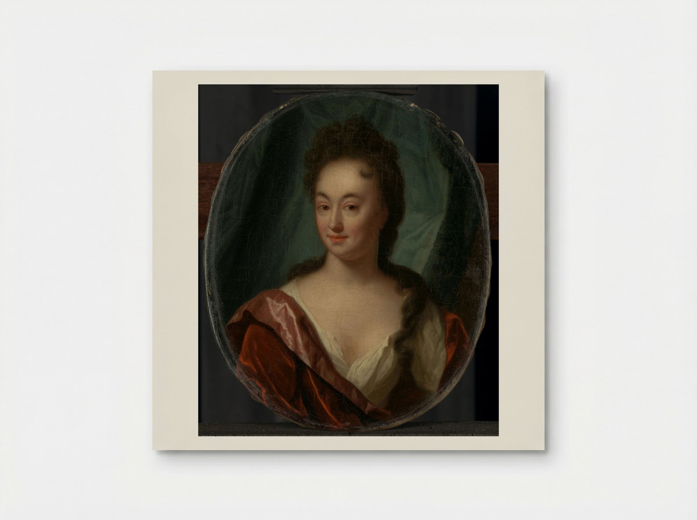 Portrait of Anna Maria Gool - Godfried Schalcken - Poster
