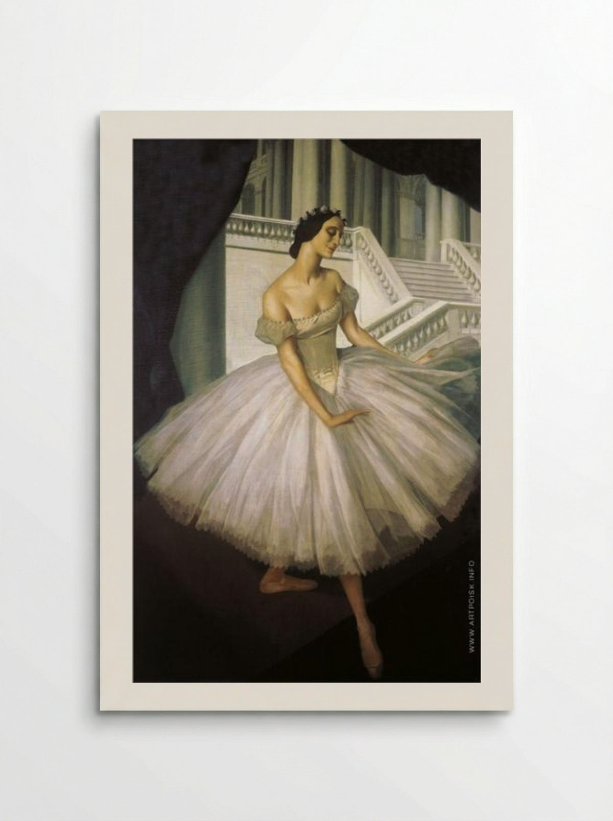 Portrait of Anna Pavlova - Alexandre Jacovleff - Poster