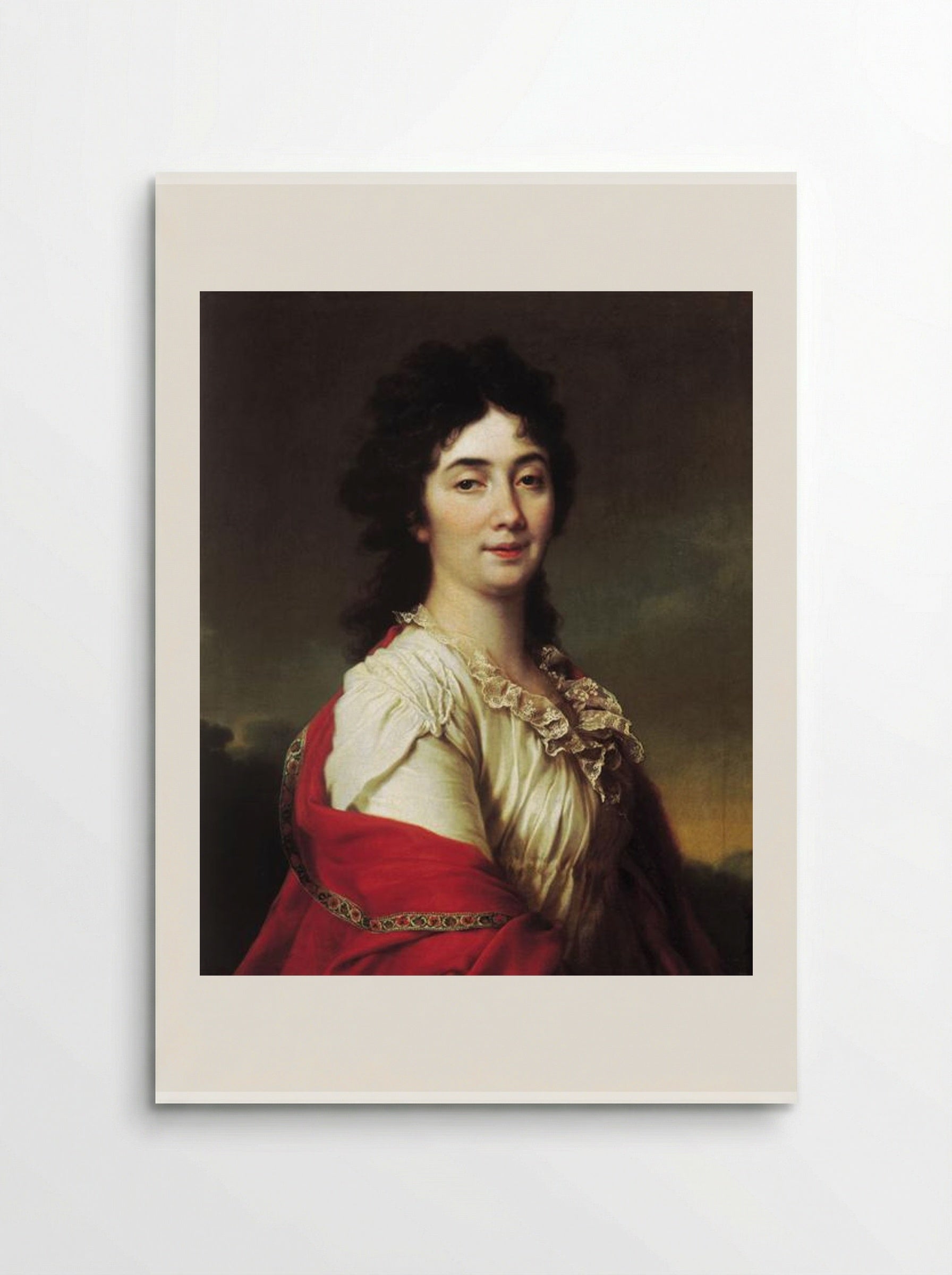 Portrait of Anna Stepanovna Protassova - Dmitry Levitzky - Poster