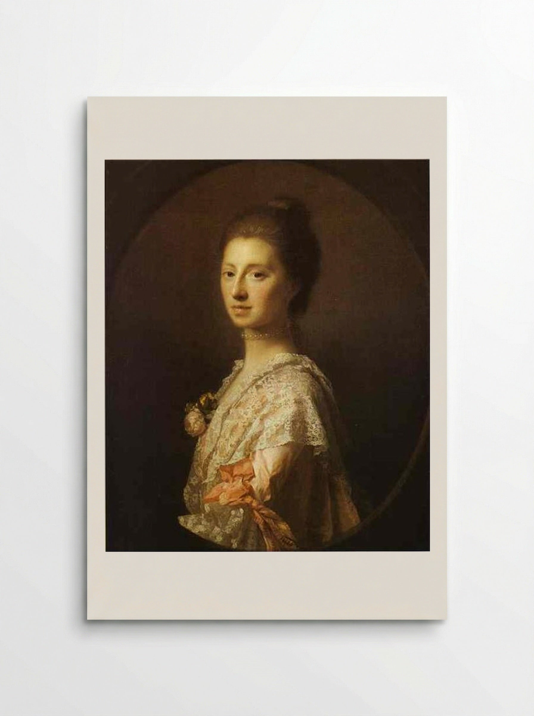 Portrait of Anne Bruce, Mrs. Bruce of Arnot - Allan Ramsay - Poster