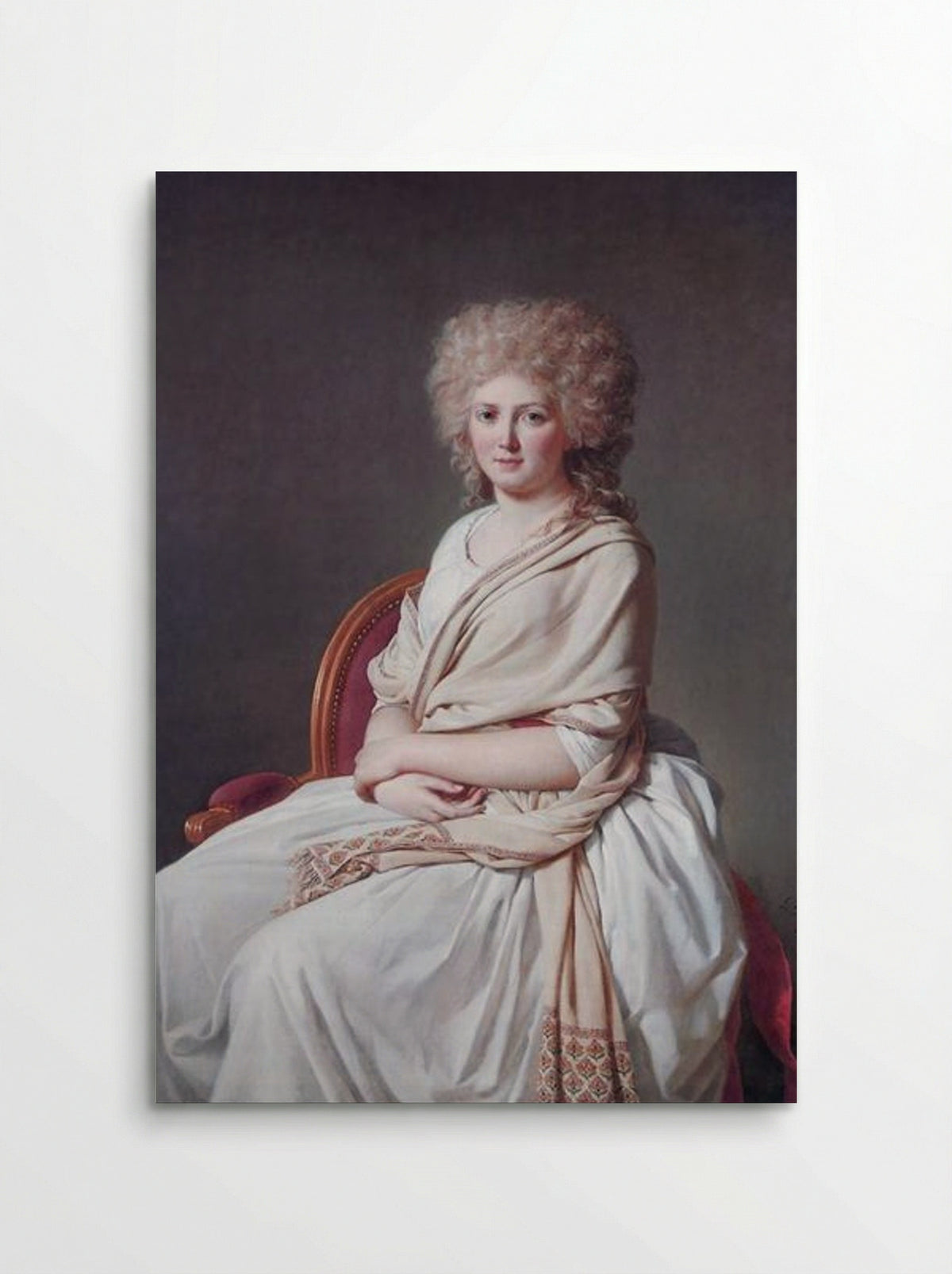 Portrait of Anne Marie Louise Thélusson, Countess of Sorcy - Jacques-Louis David - Poster