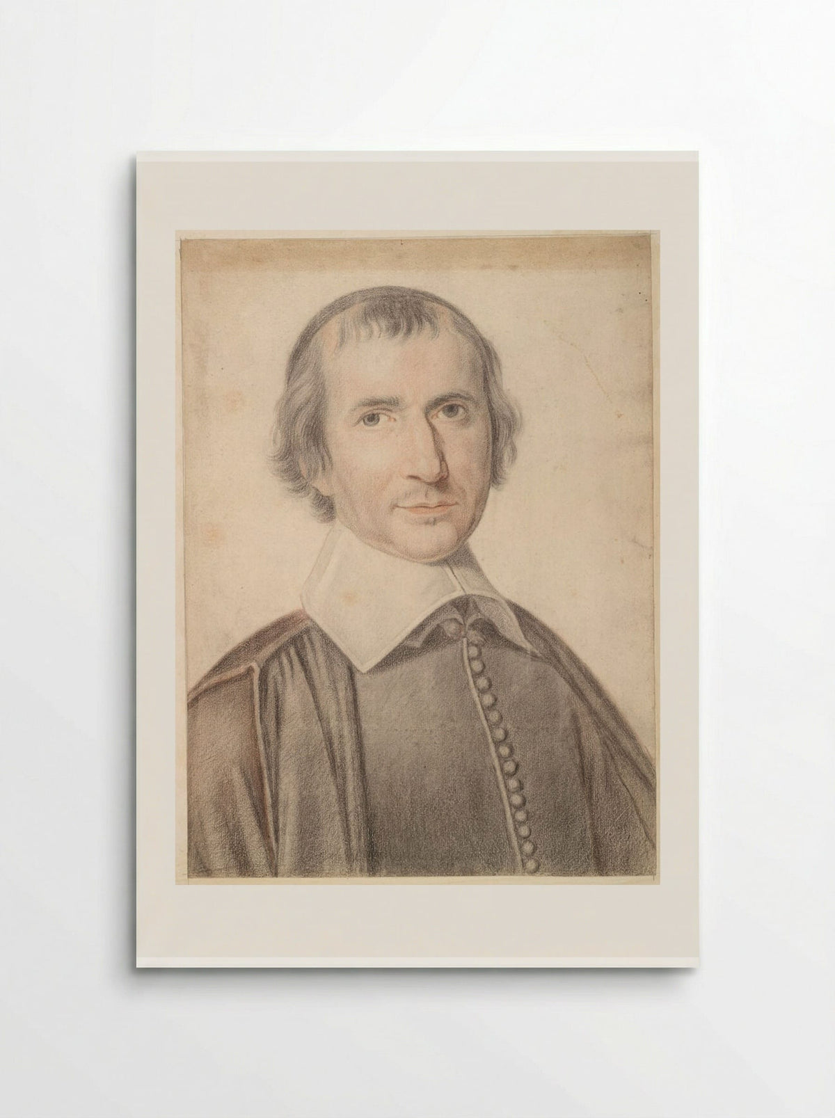 Portrait of Antoine Arnauld - Robert Nanteuil - Poster