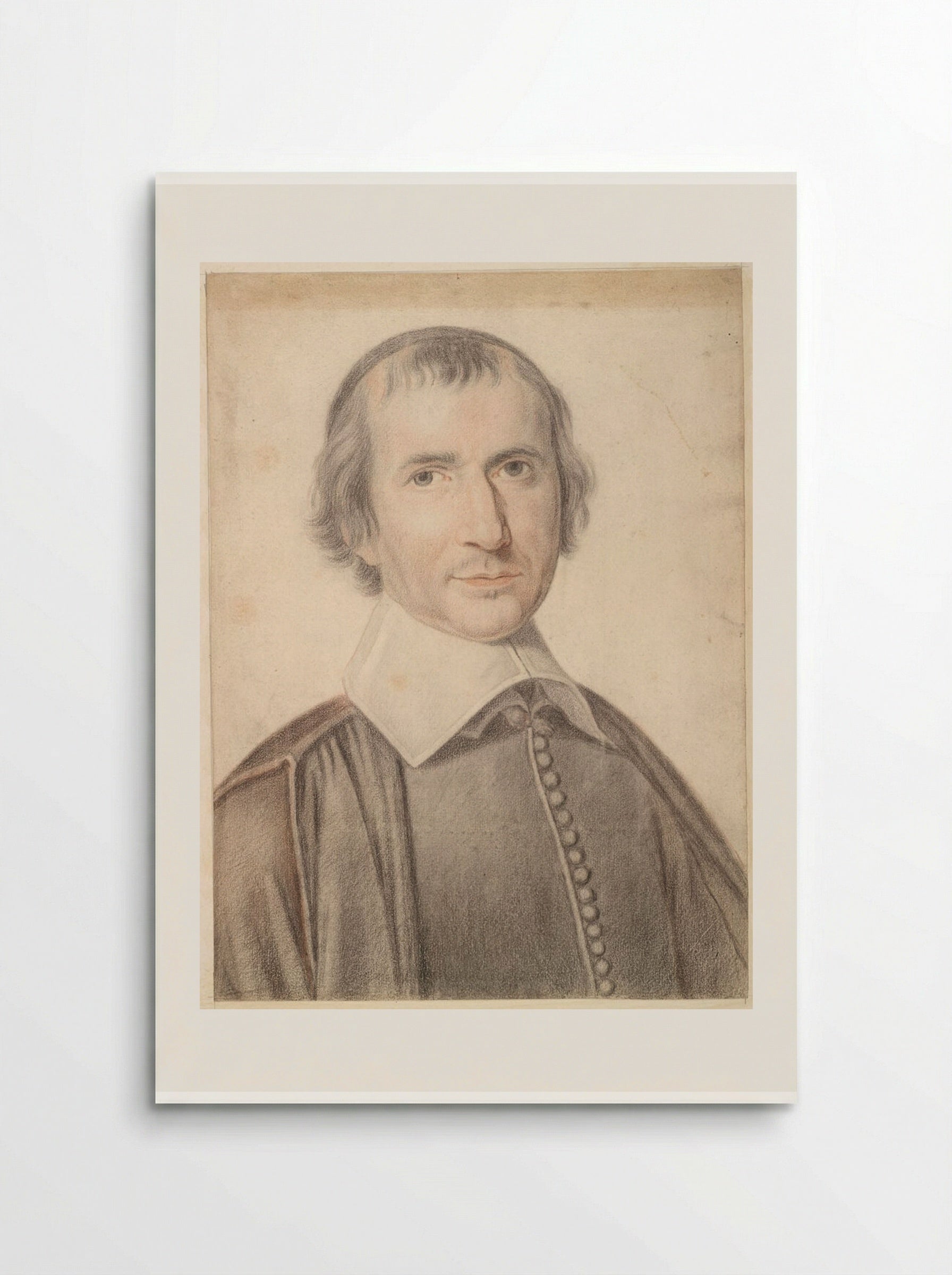 Portrait of Antoine Arnauld - Robert Nanteuil - Poster