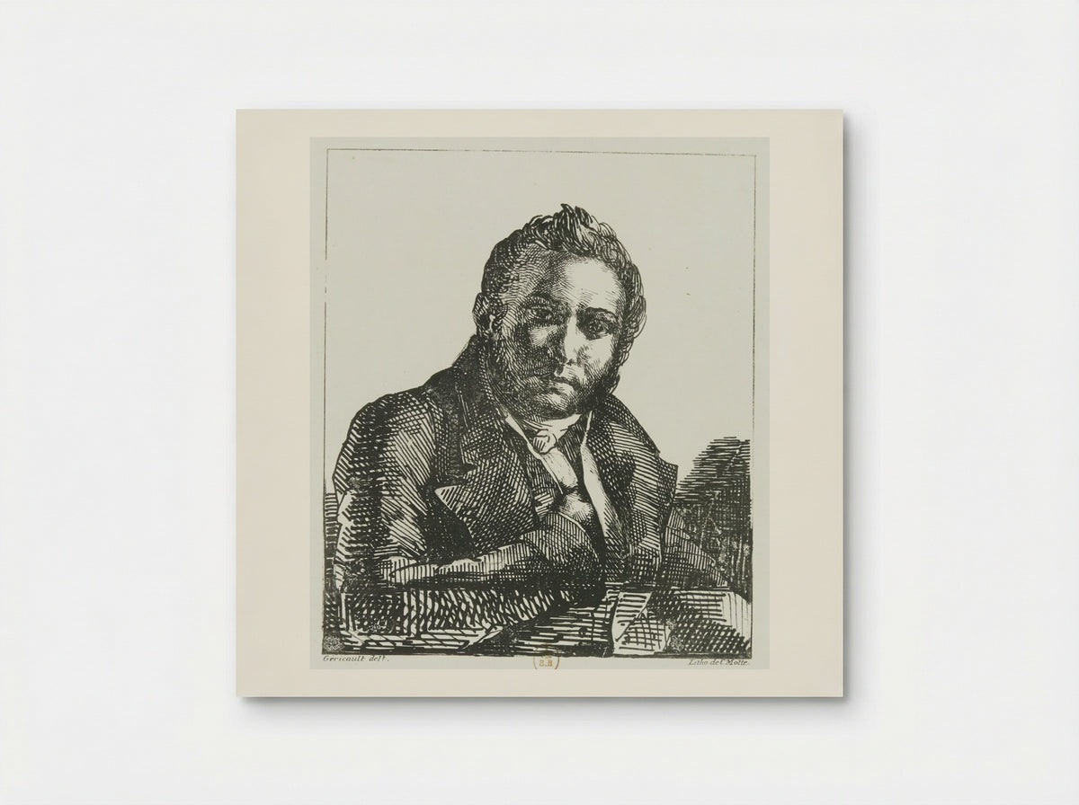 Portrait of Auguste Brunet - Théodore Géricault - Poster