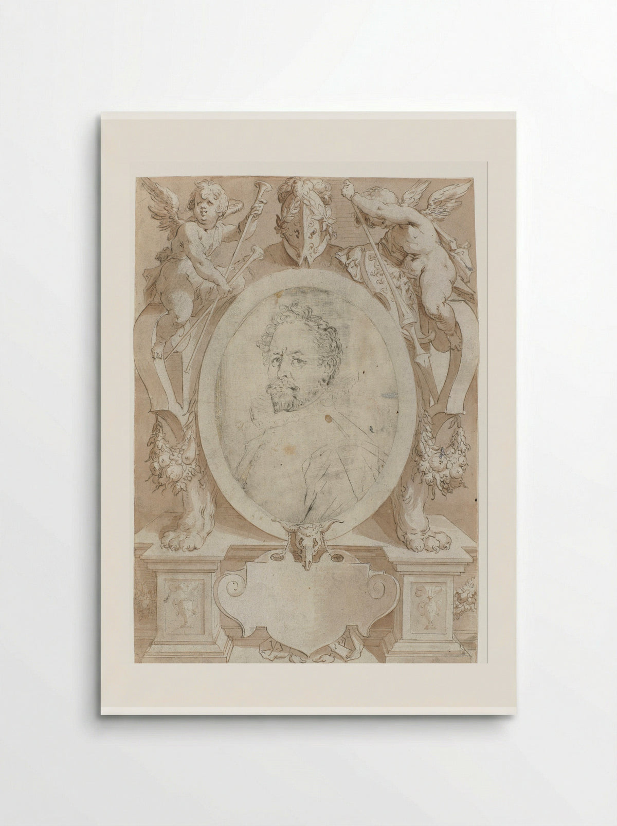 Portrait of Bartholomaeus Spranger - Jan Harmensz. Muller - Poster