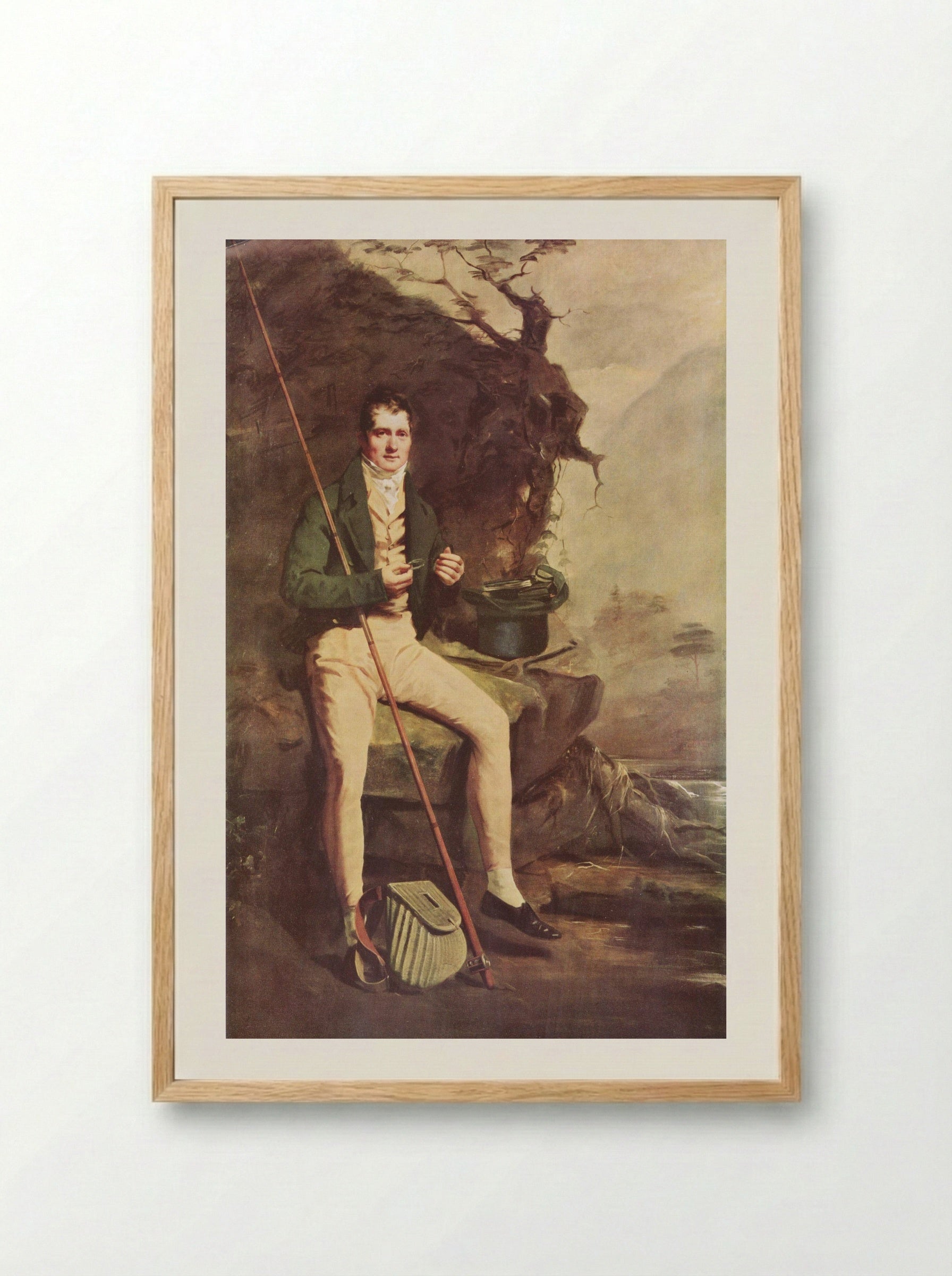 Portrait of Bryce McMurdo - Henry Raeburn - Framed Print Wood