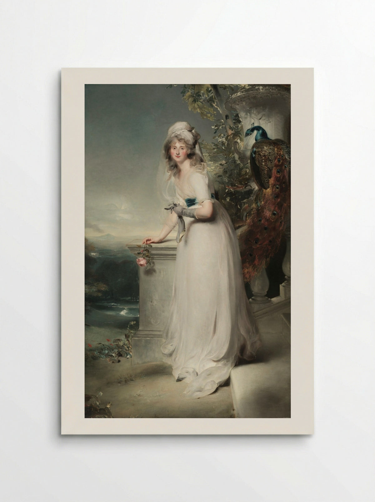 Portrait of Catherine Grey, Lady Manners - Thomas Lawrence - Poster