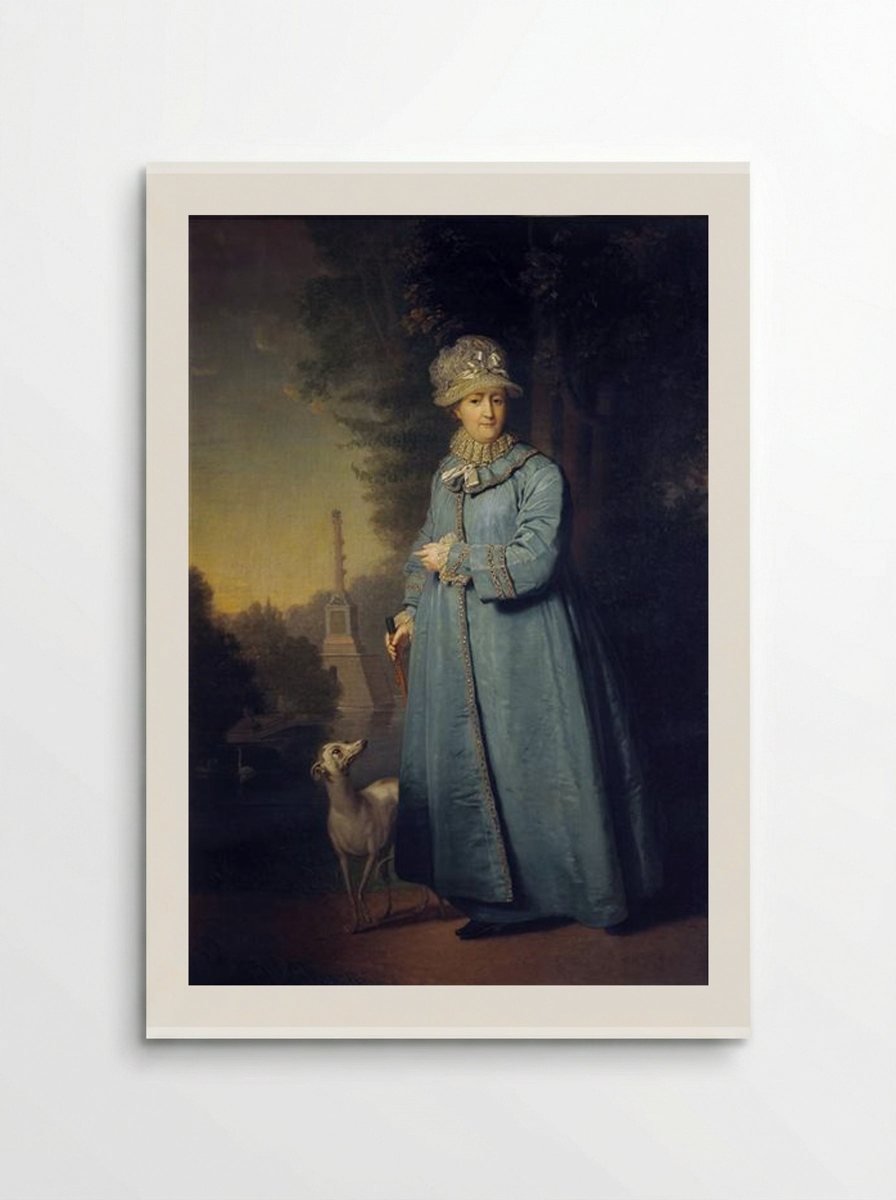 Portrait of Catherine II, Empress of Russia - Vladimir Borovikovsky - Poster