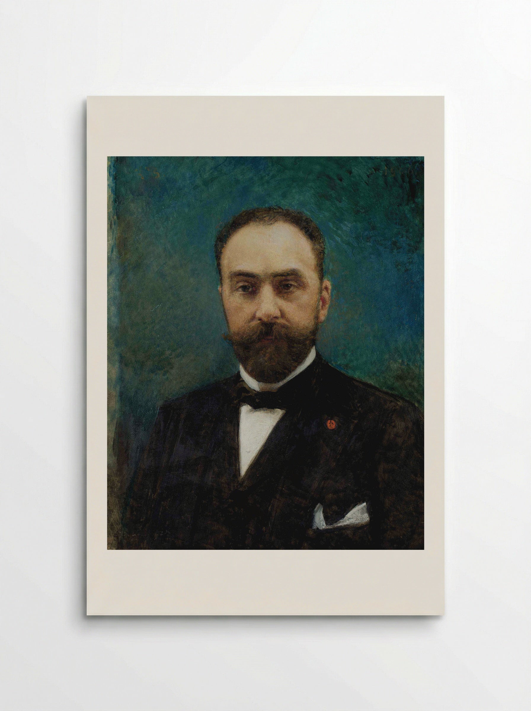 Portrait of Charles Ephrussi - Léon Bonnat - Poster