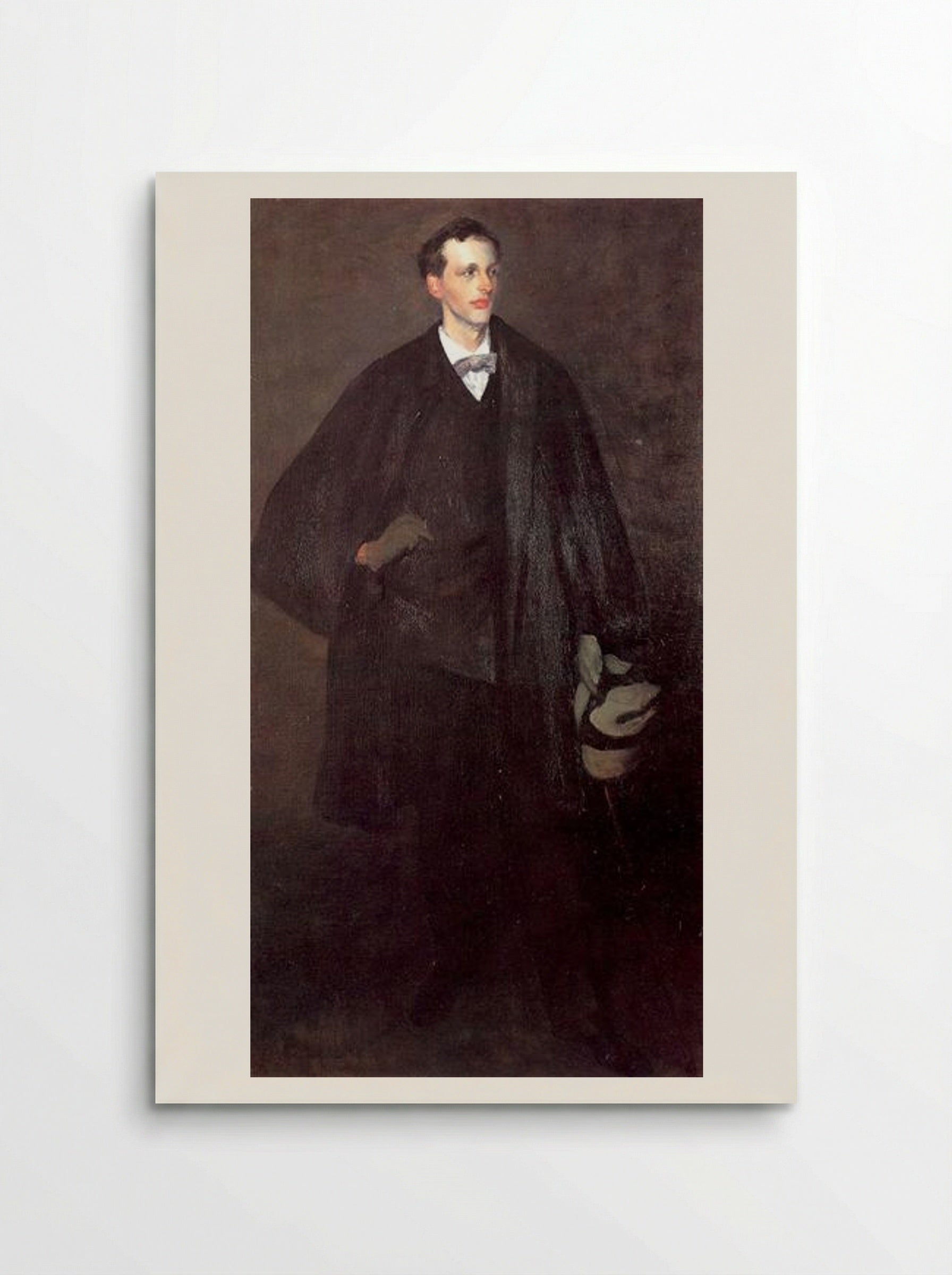 Portrait of Charles Fitzgerald - William James Glackens - Poster