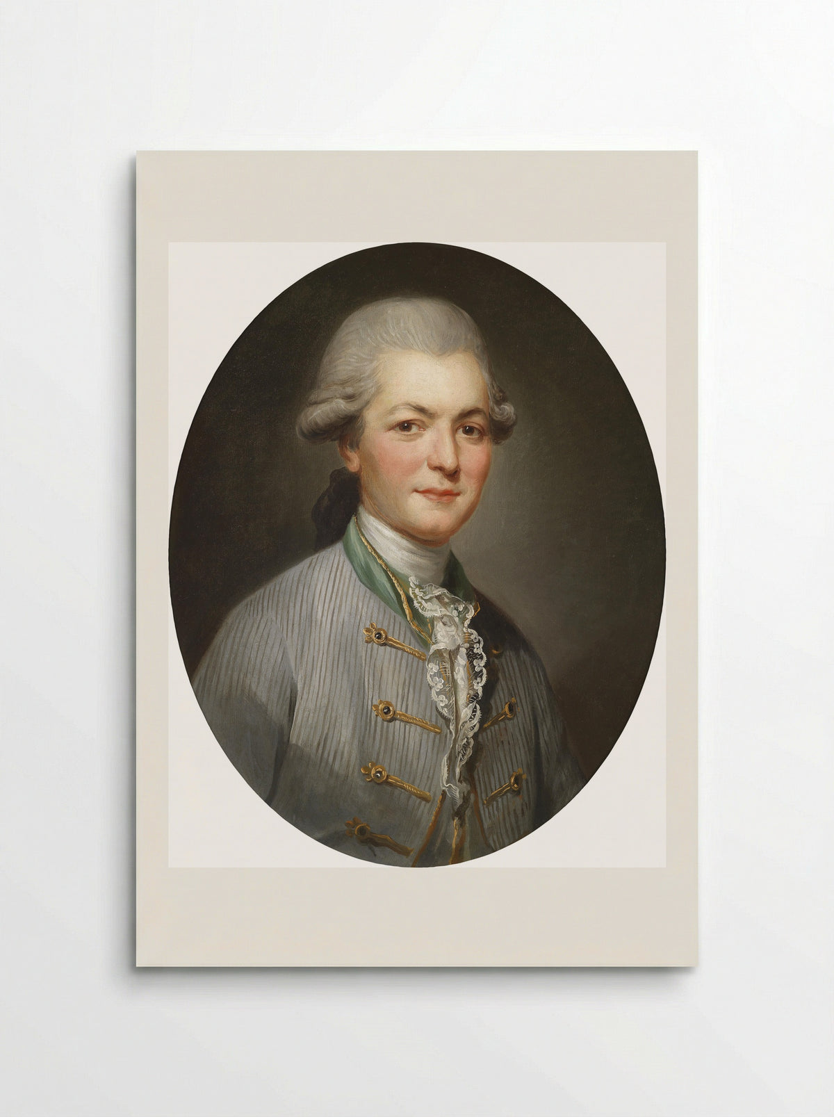 Portrait of Charles Joseph de Pallu - Joseph Ducreux - Poster