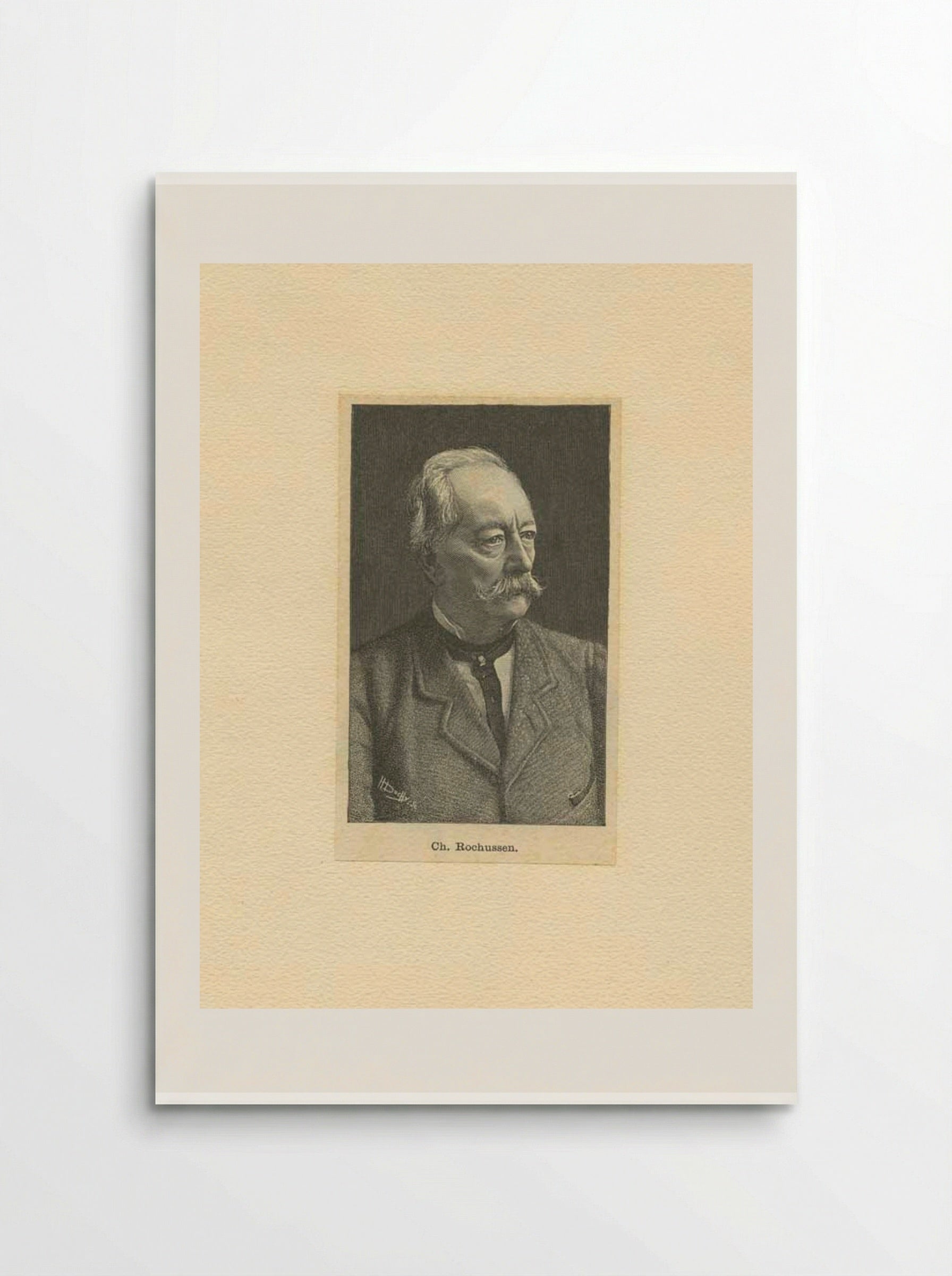 Portrait of Charles Rochussen - Charles Rochussen - Poster