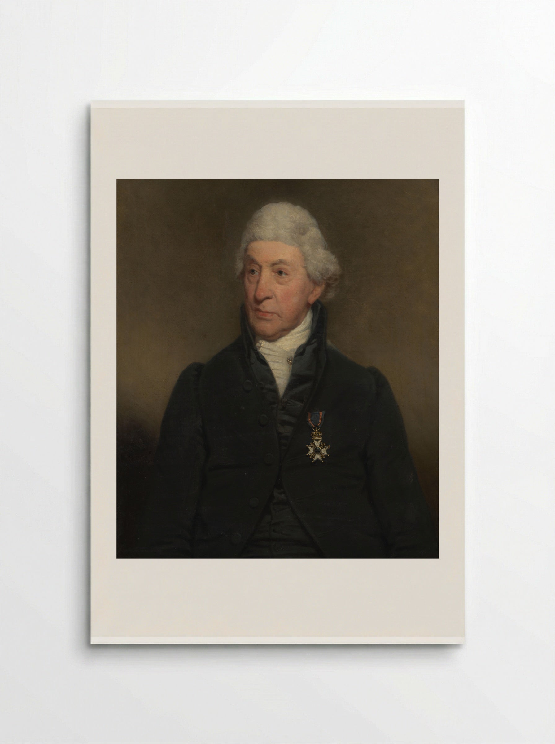 Portrait of Christiaan Everhard Vaillant - Charles Howard Hodges - Poster