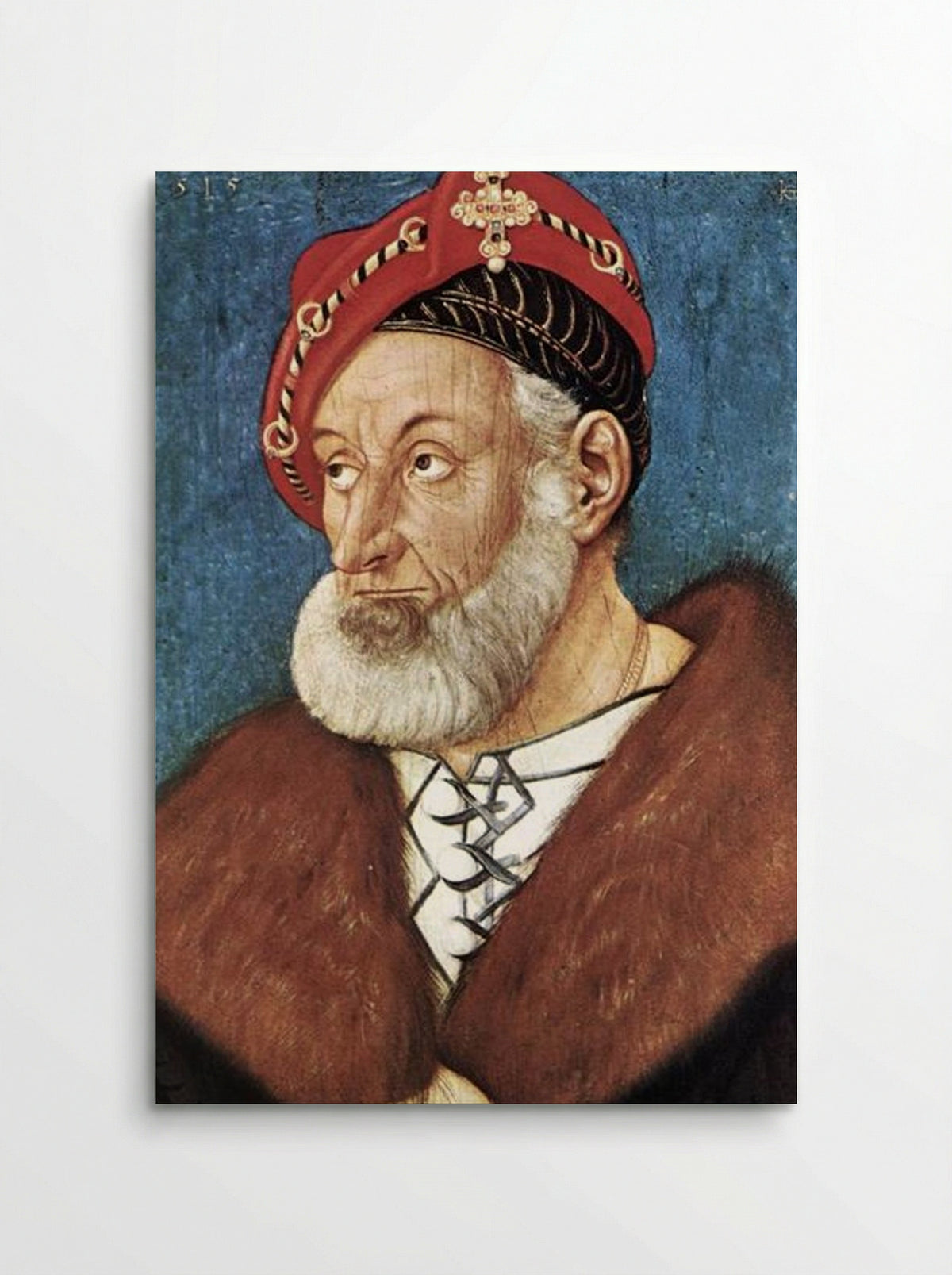 Portrait of Christoph I, Margrave of Baden - Hans Baldung - Poster