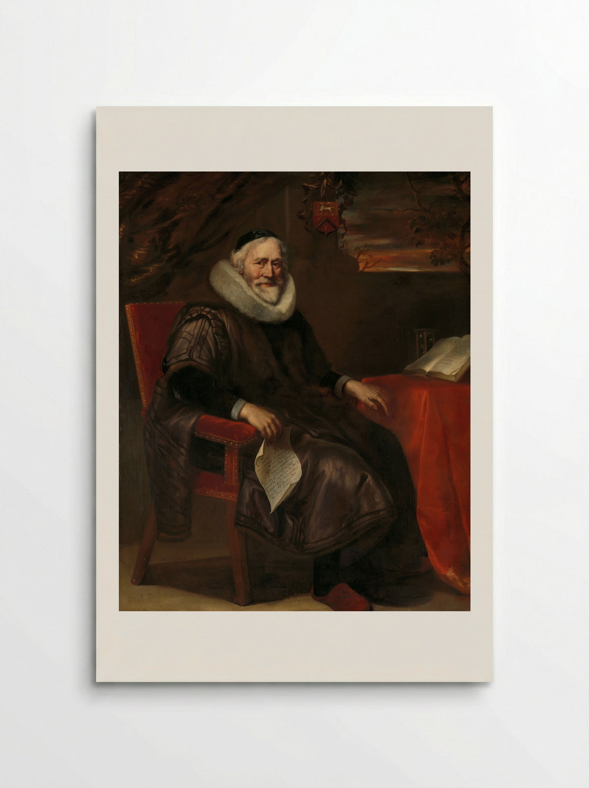 Portrait of Cornelis Nuyts - Jürgen Ovens - Poster