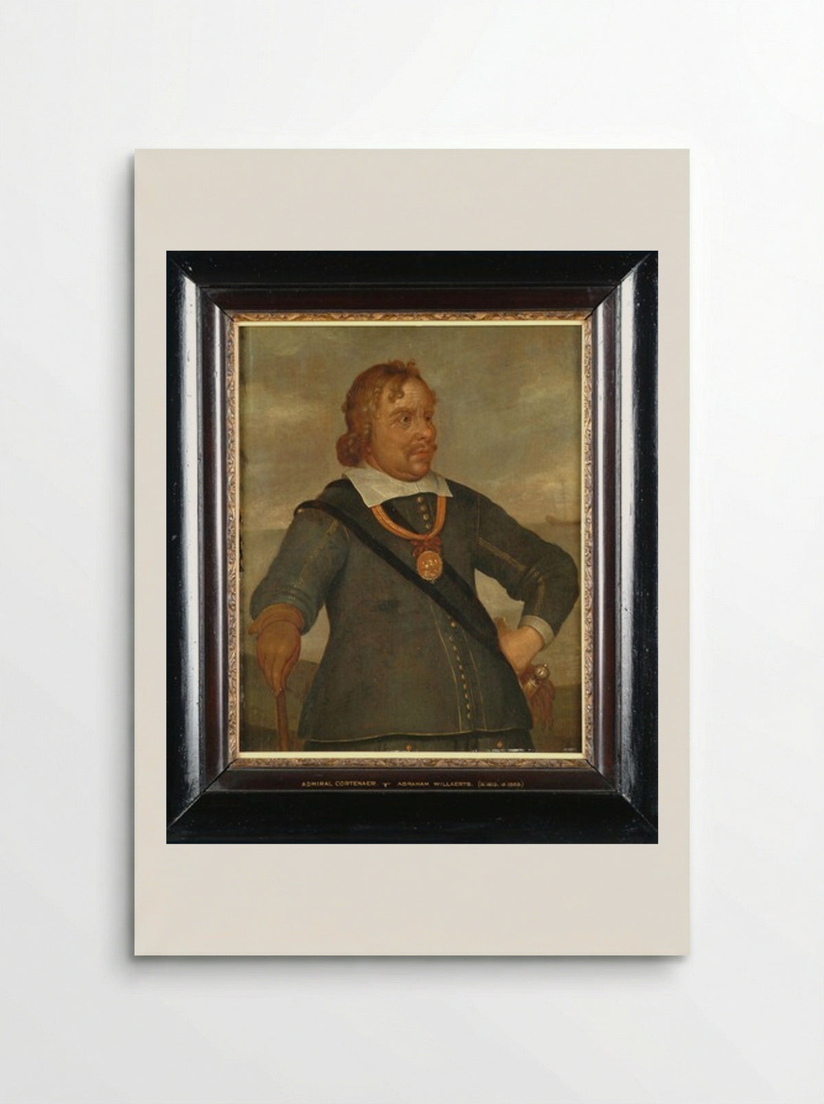 Portrait of Cornelis Tromp - Abraham Evertsz. van Westerveld - Poster