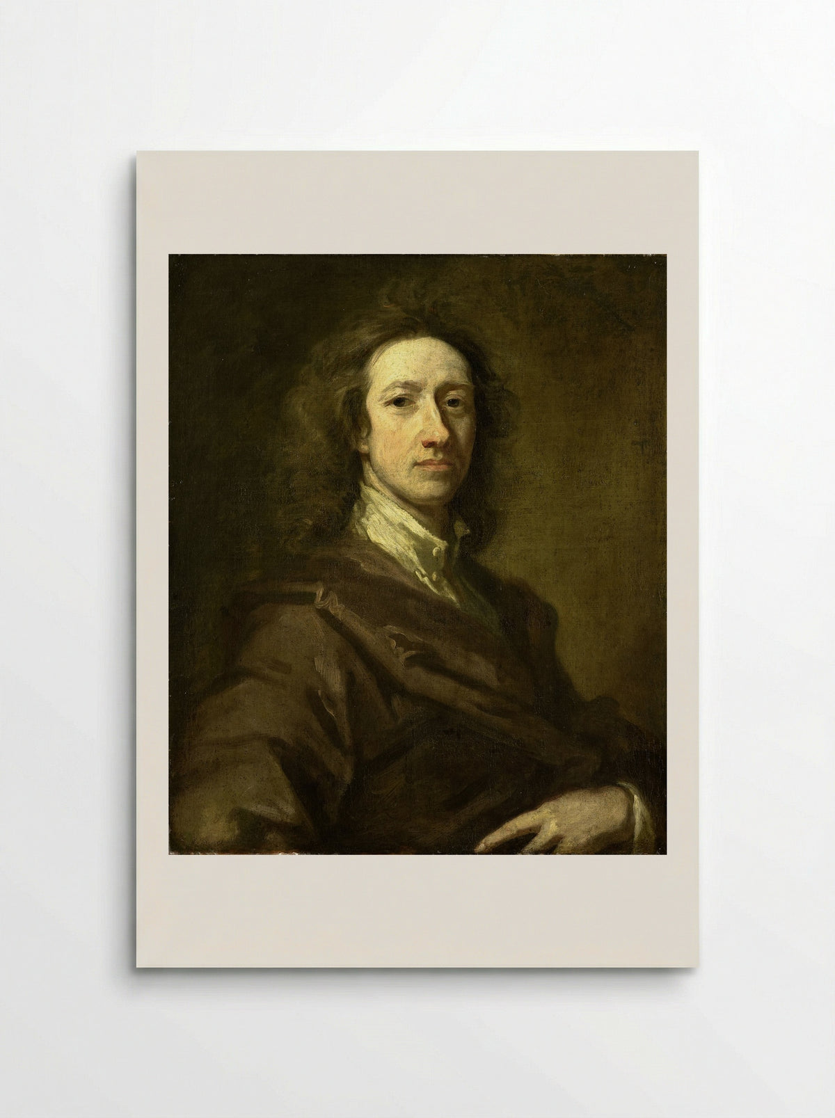 Portrait of Cornelis de Bruyn - Gottfried Kneller - Poster