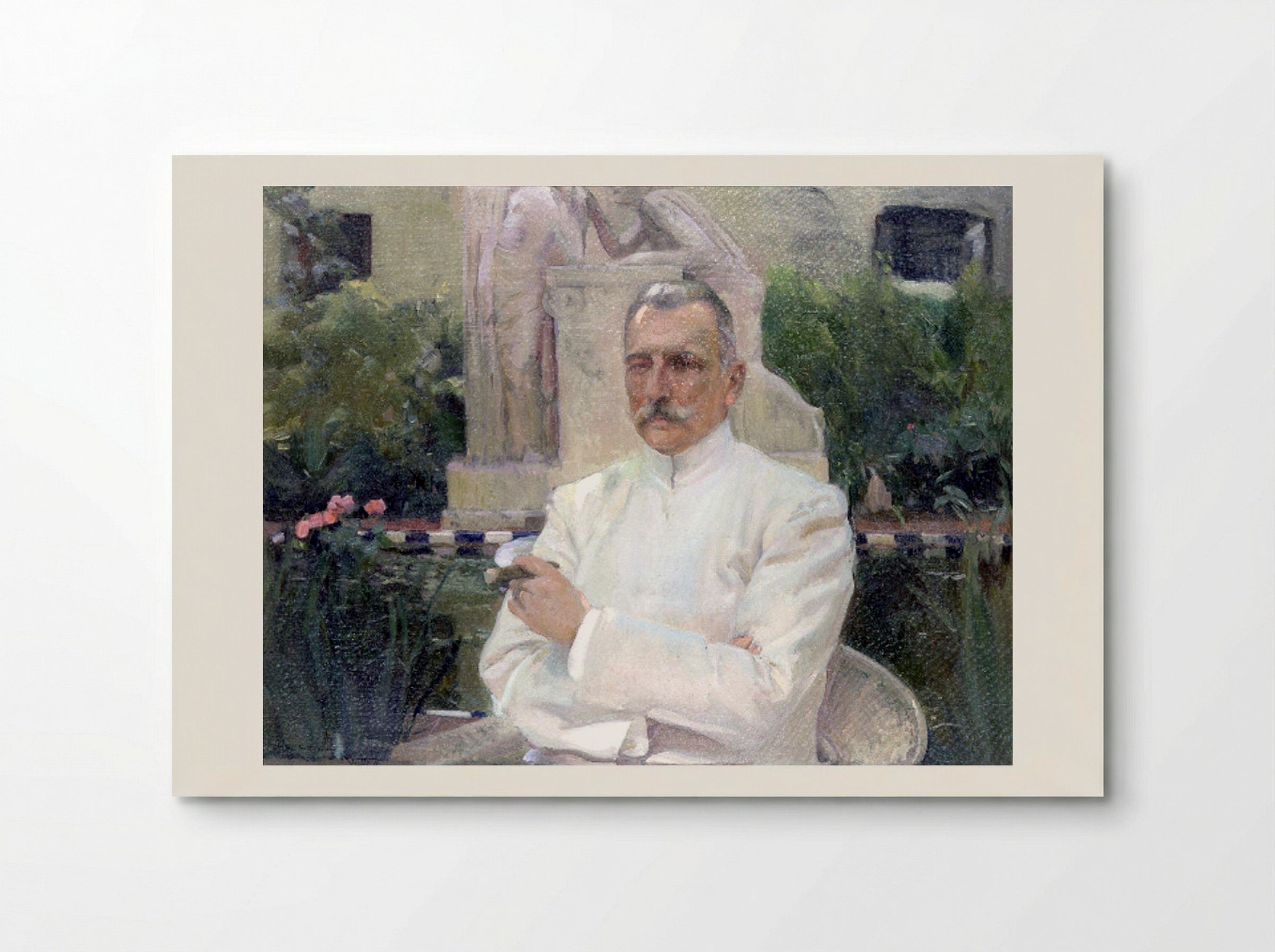 Portrait of D. Amalio Gimeno - Joaquín Sorolla - Poster