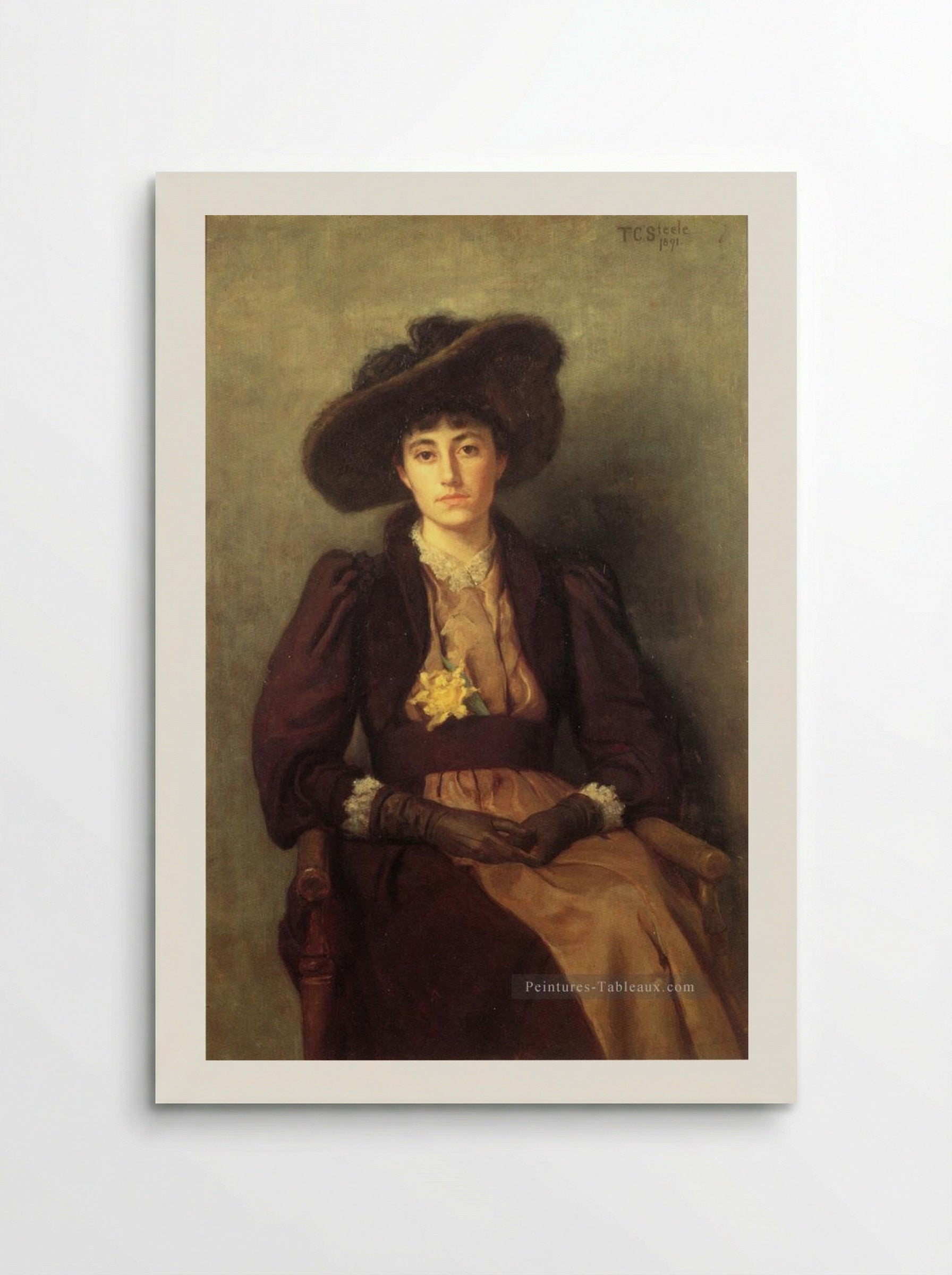 Portrait of Daisy - T. C. Steele - Poster
