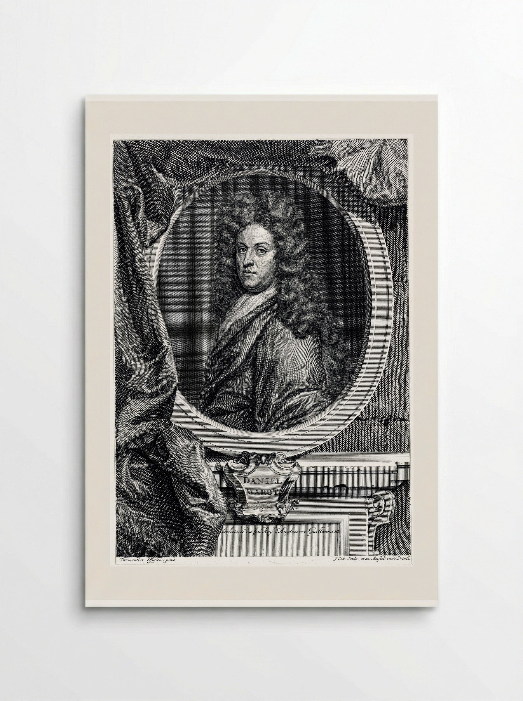 Portrait of Daniël Marot (I) - Daniël Marot (I) - Poster