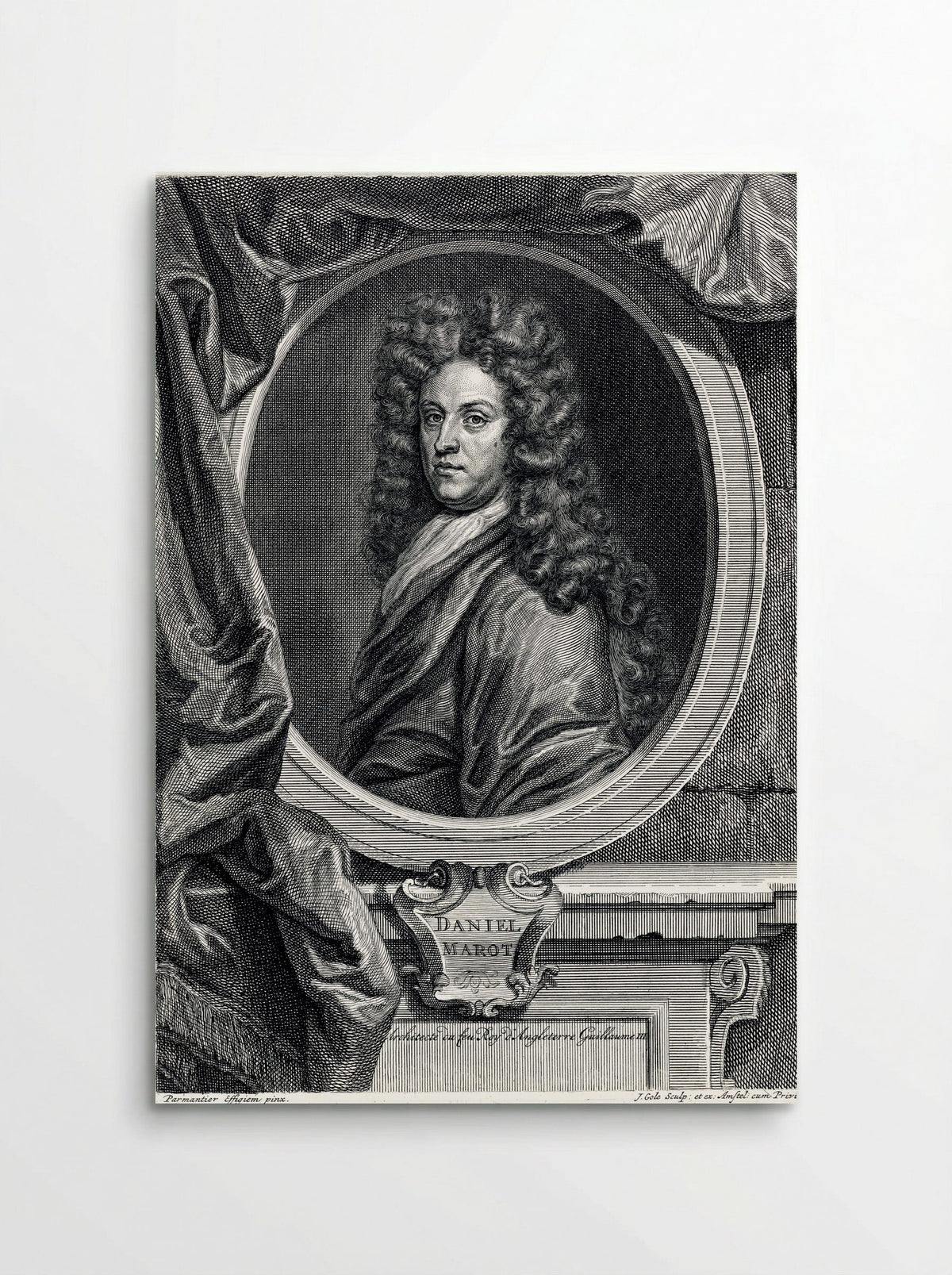 Portrait of Daniël Marot (I) - Daniël Marot (I) - Poster