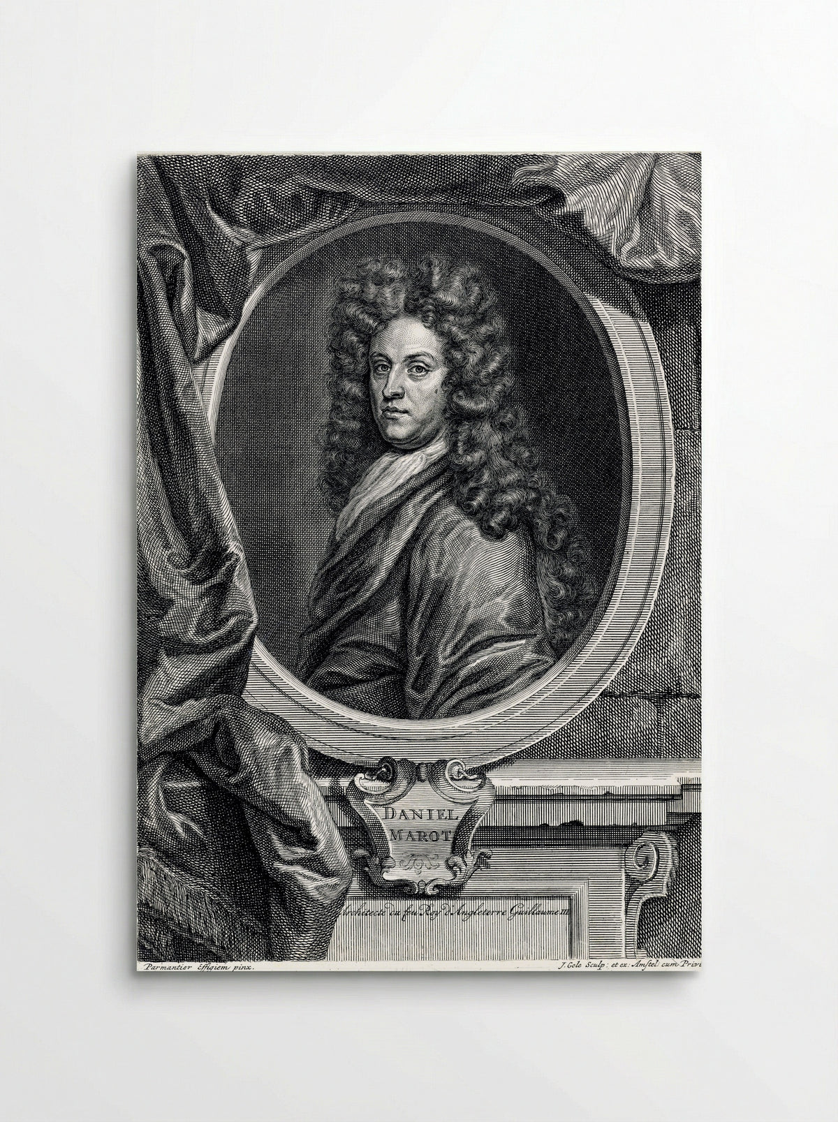Portrait of Daniël Marot (I) - Daniël Marot (I) - Poster
