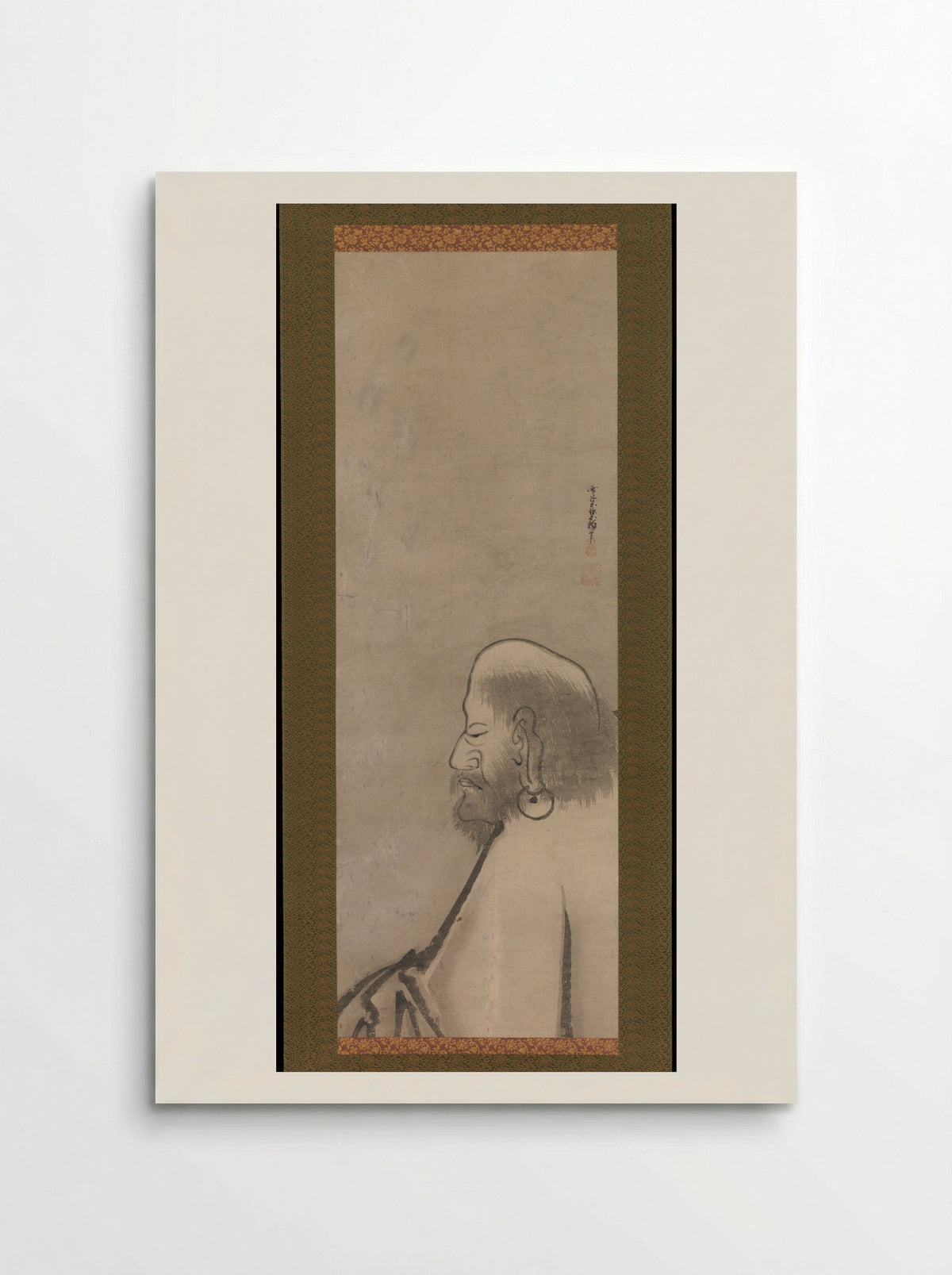 Portrait of Daruma - Unkoku Tōgan - Poster