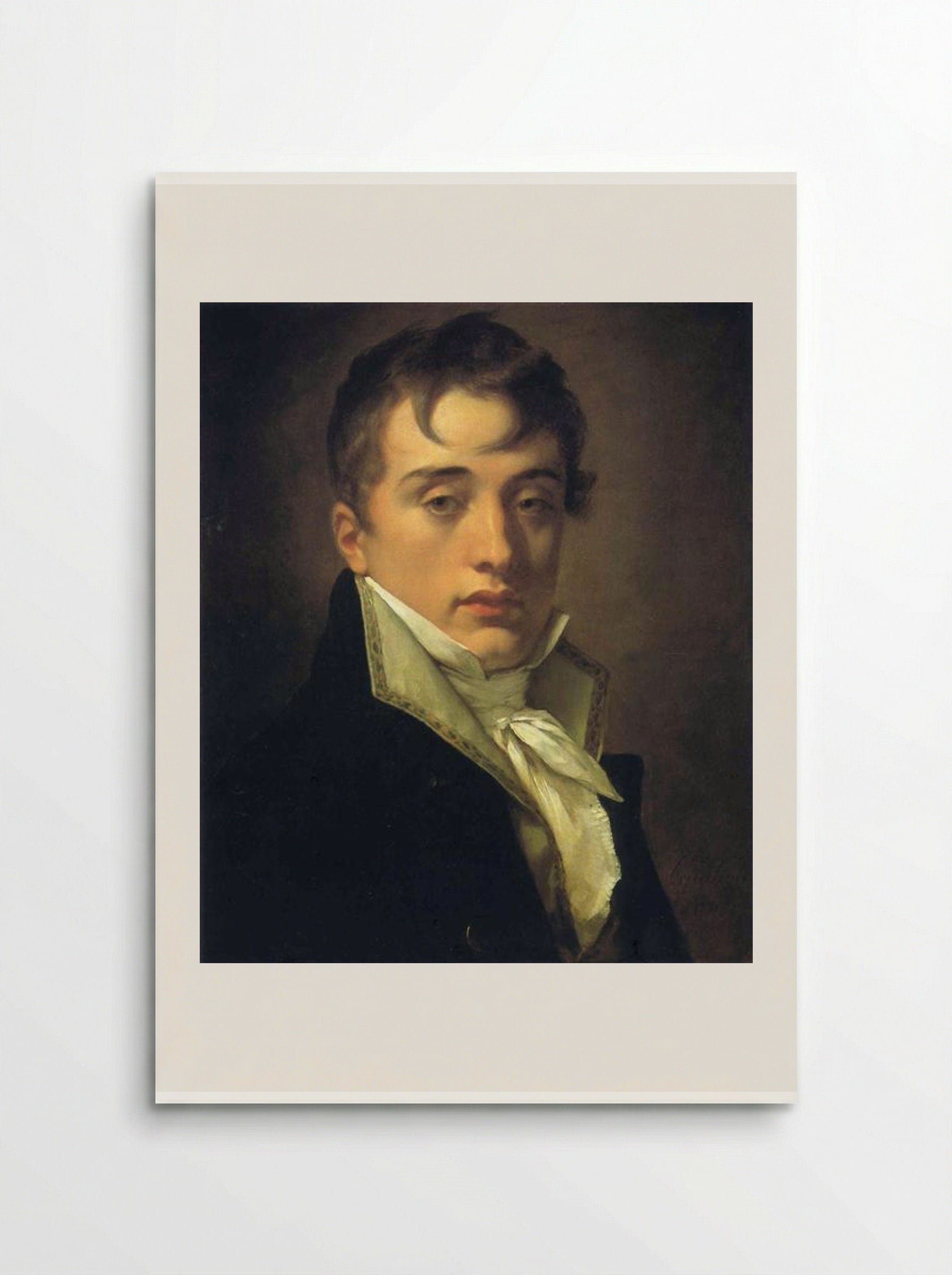Portrait of David Johnston - Pierre-Paul Prud'hon - Poster