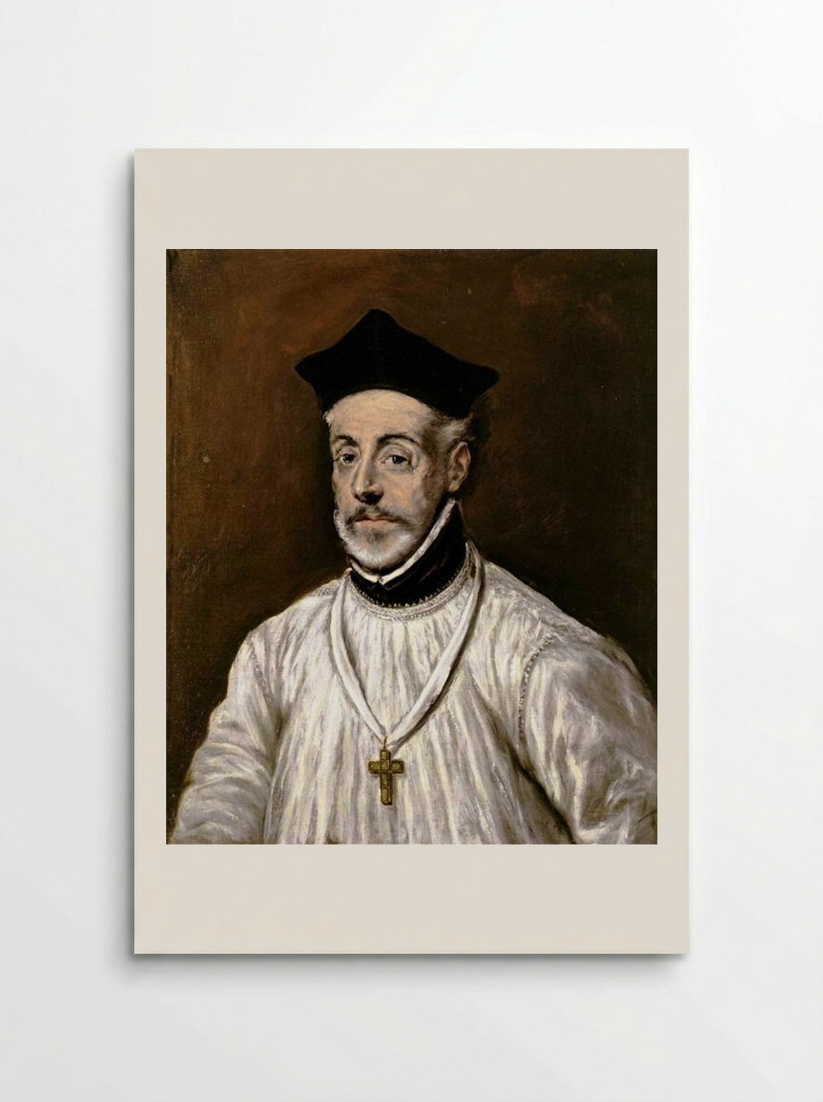 Portrait of Diego de Covarrubias y Leiva - El Greco - Poster