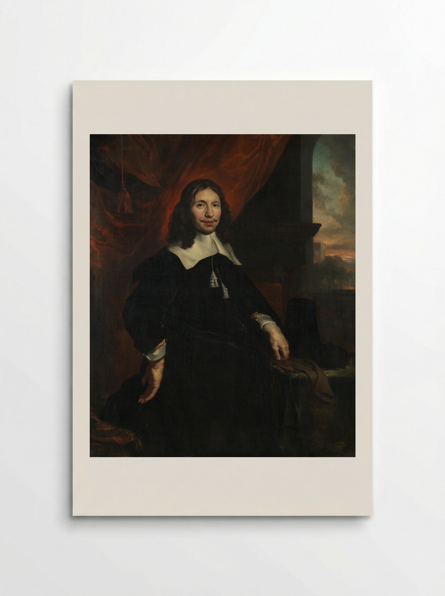 Portrait of Dionijs Wijnands - Jan van Noordt - Poster