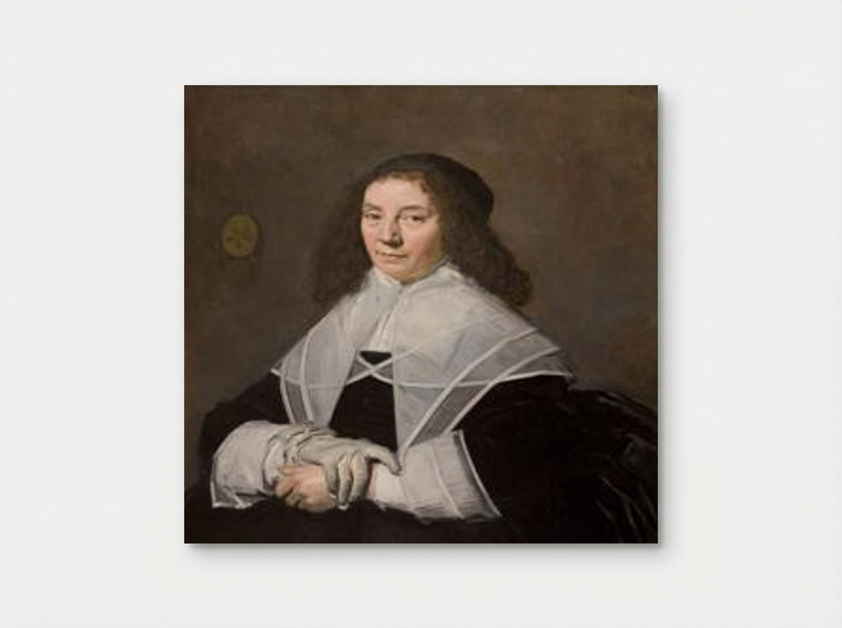 Portrait of Dorothea Berck - Frans Hals - Poster