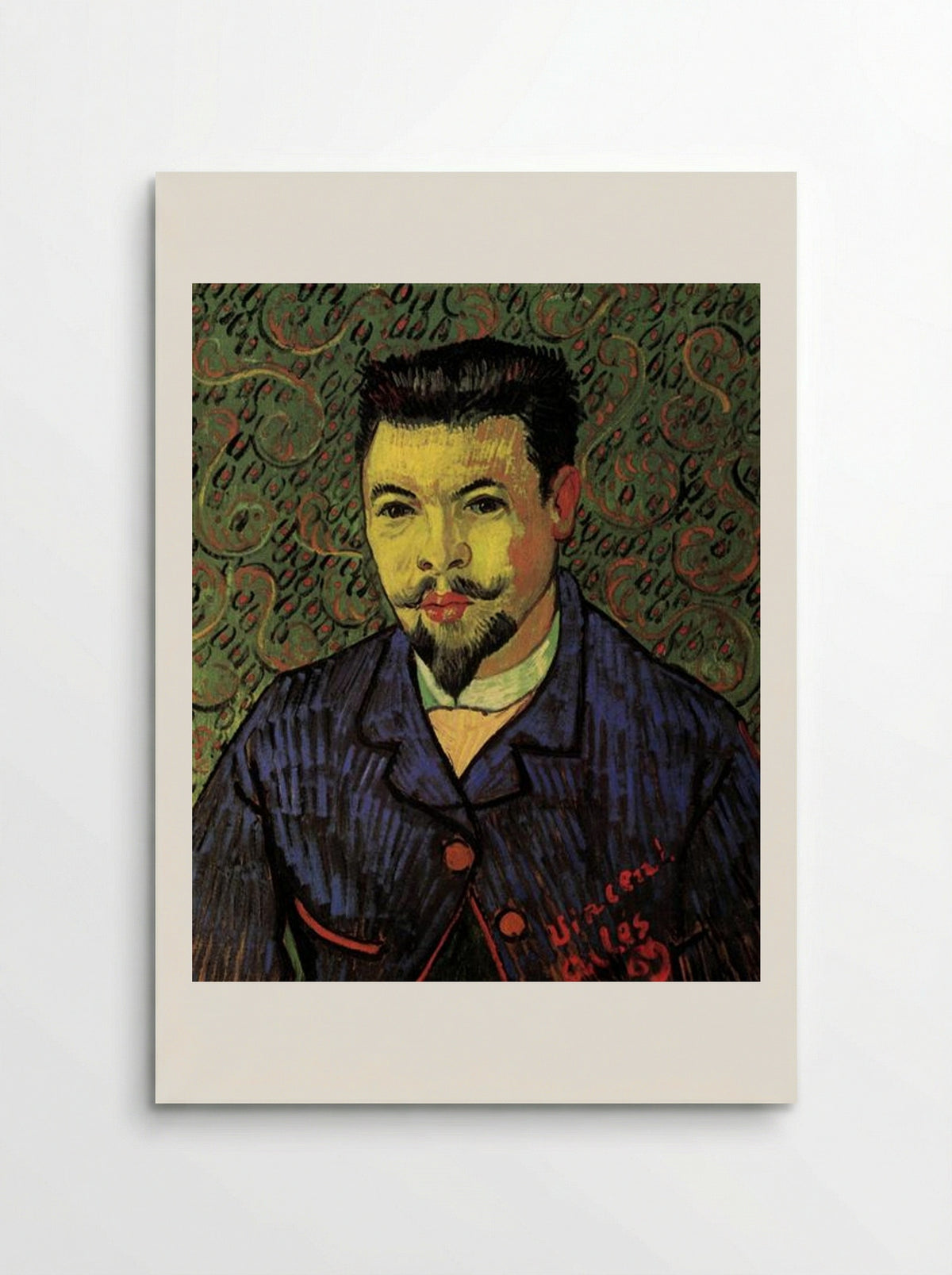 Portrait of Dr. Felix Rey - Vincent van Gogh - Poster